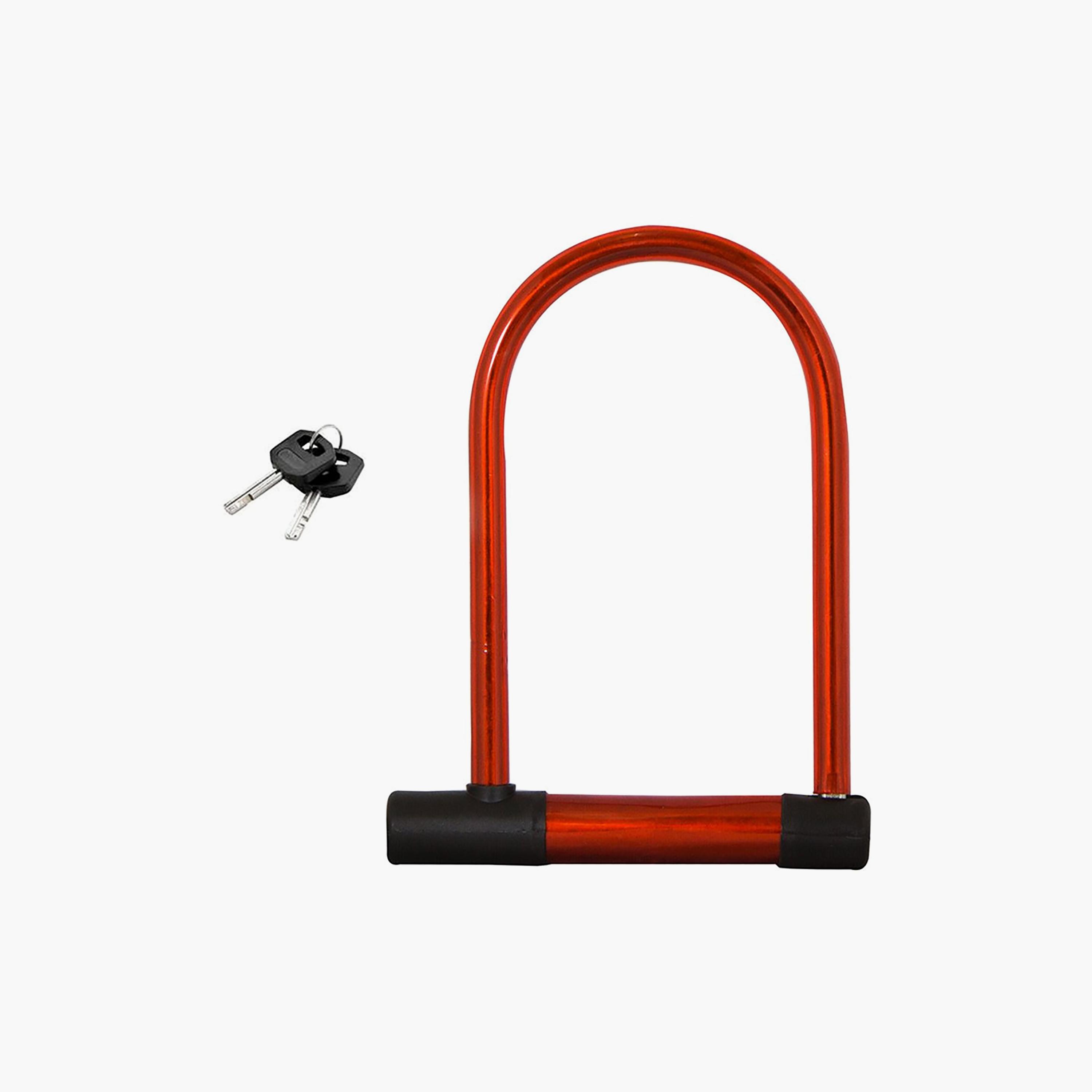 Spartan Bicycle U-Lock with Two Keys-toys-outdoor-bikesandrideons-bikesafetyaccessories-image-1