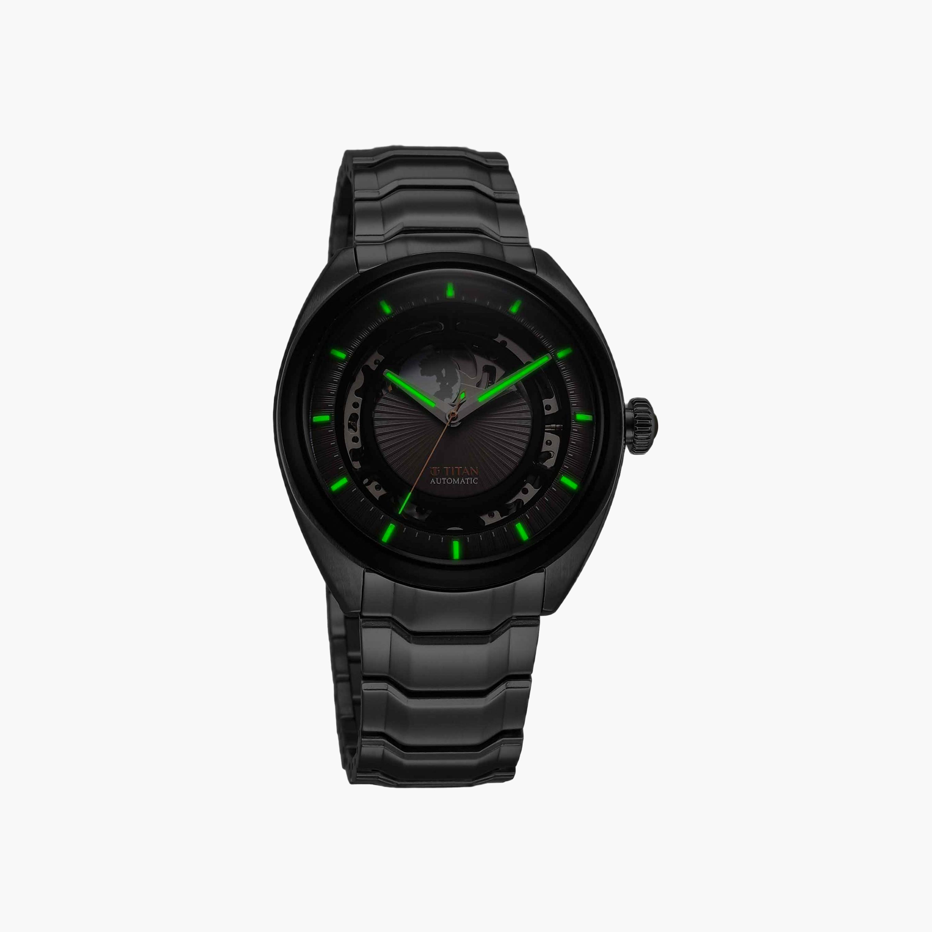 Titan Automatic Stainless Steel Watch-men-watchesandjewellery-watches-image-4