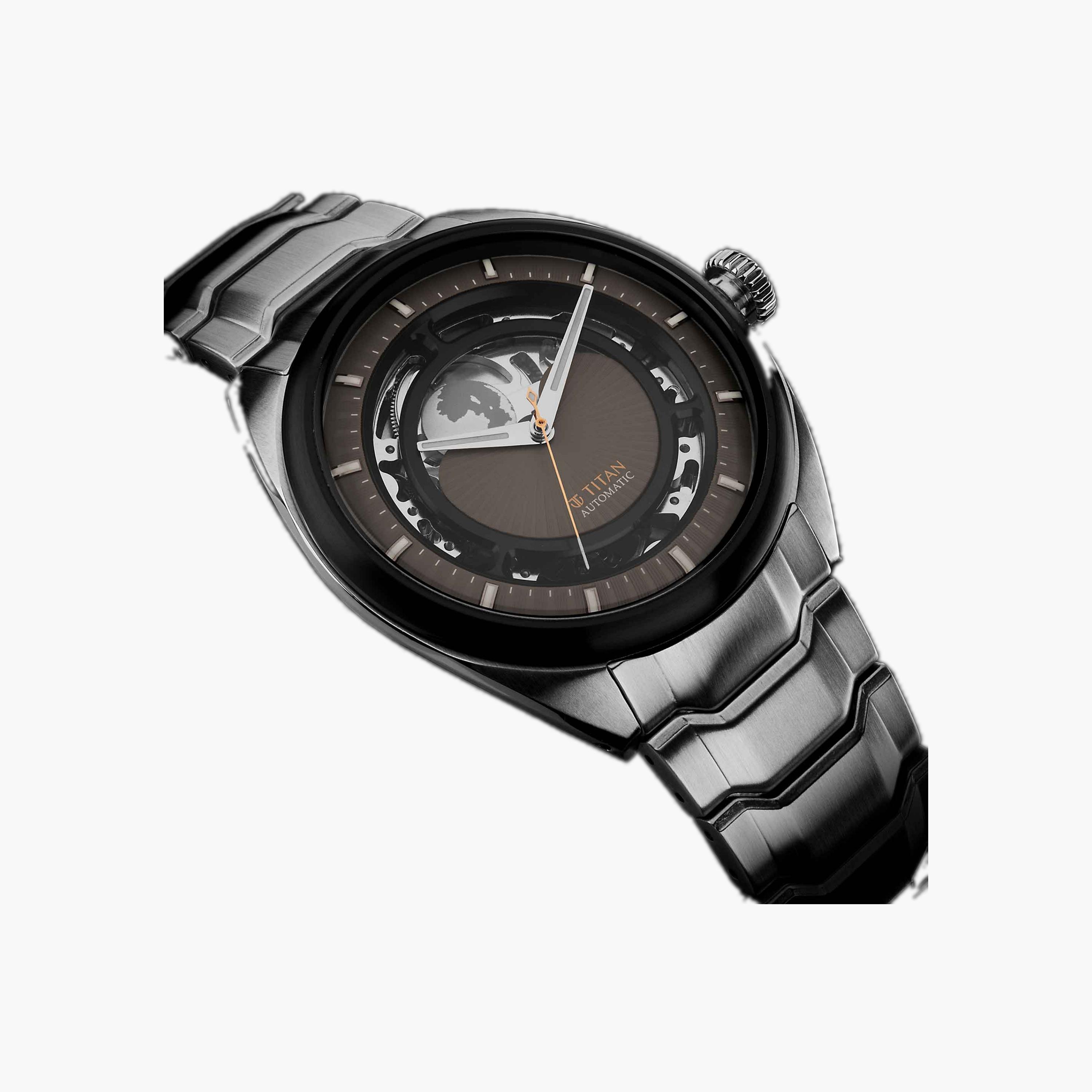 Titan Automatic Stainless Steel Watch-men-watchesandjewellery-watches-image-5