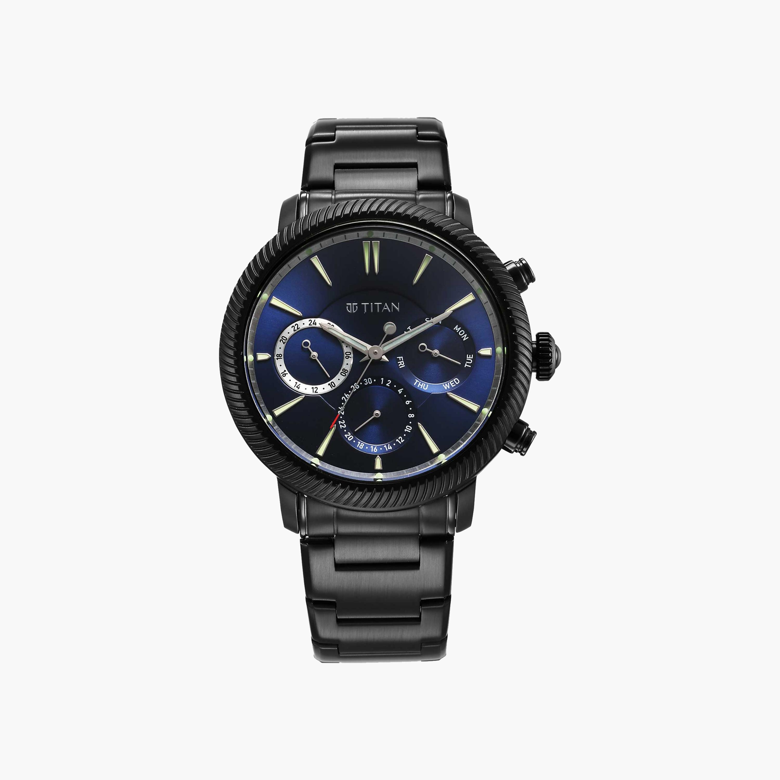 Titan Multifunction Quartz Blue Dial Watch-men-watchesandjewellery-watches-image-3