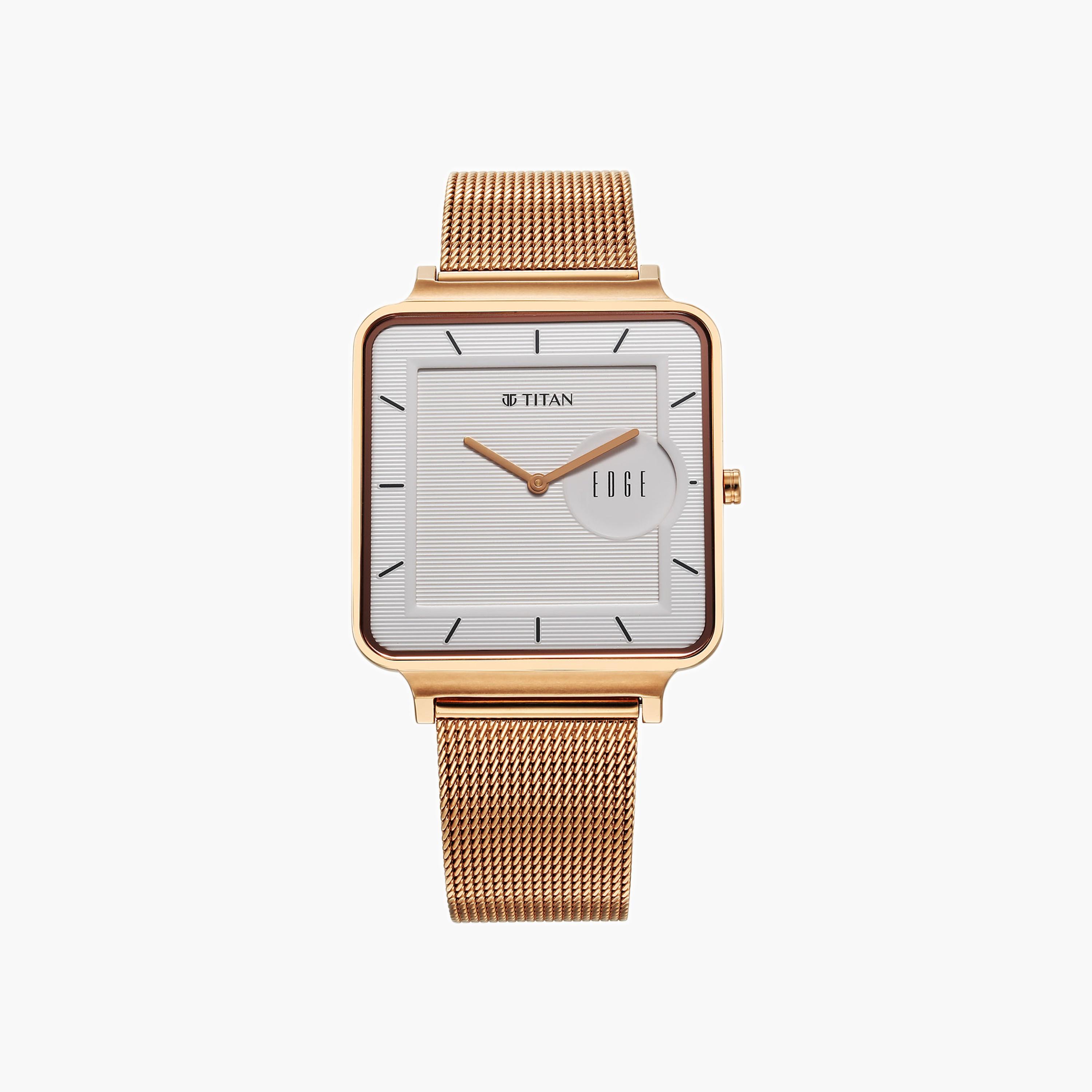 Titan Square Dial Mesh Strap Watch-men-watchesandjewellery-watches-image-1