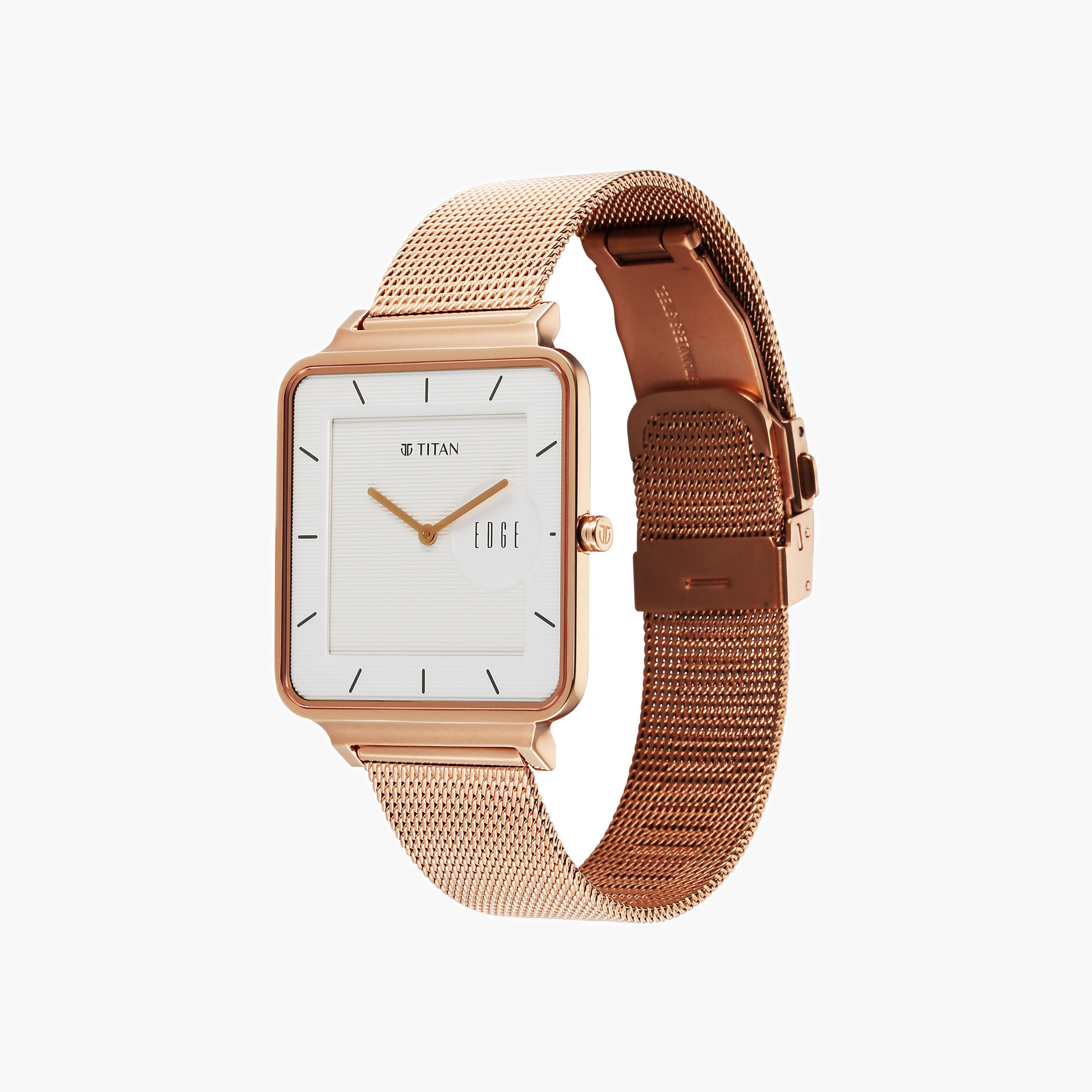 Titan Square Dial Mesh Strap Watch-men-watchesandjewellery-watches-image-2