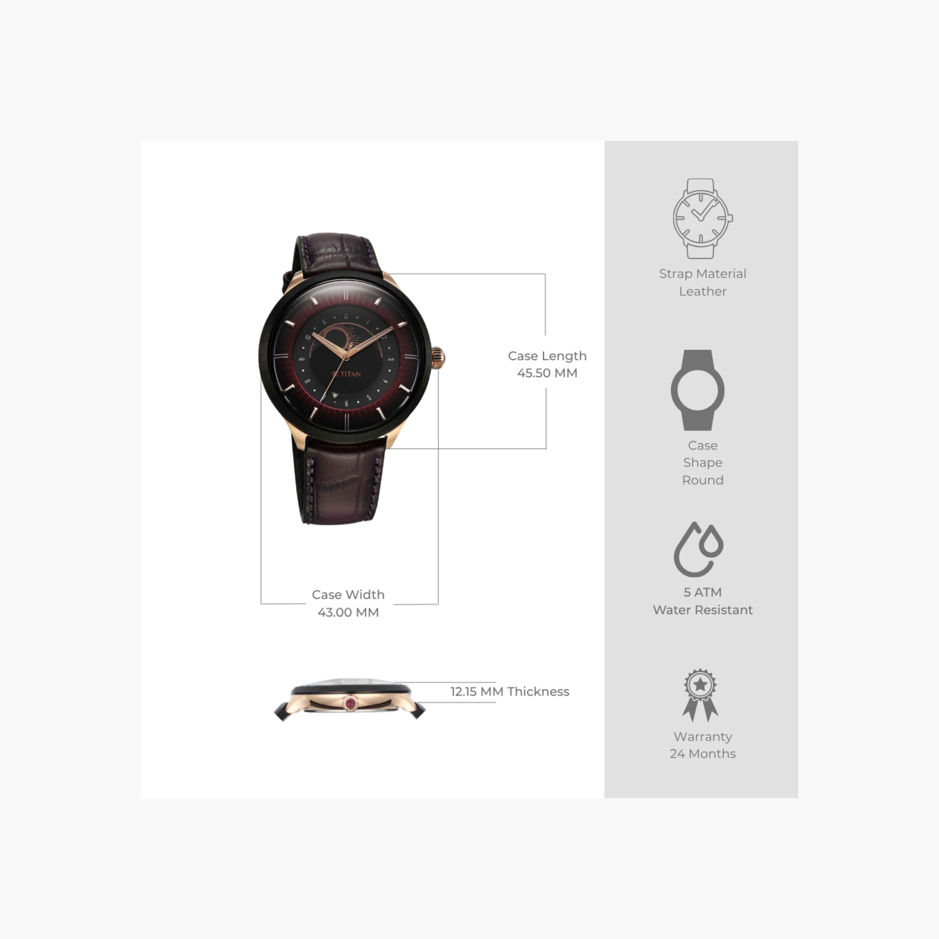 Titan Men's Analogue Leather Watch-men-watchesandjewellery-watches-image-6