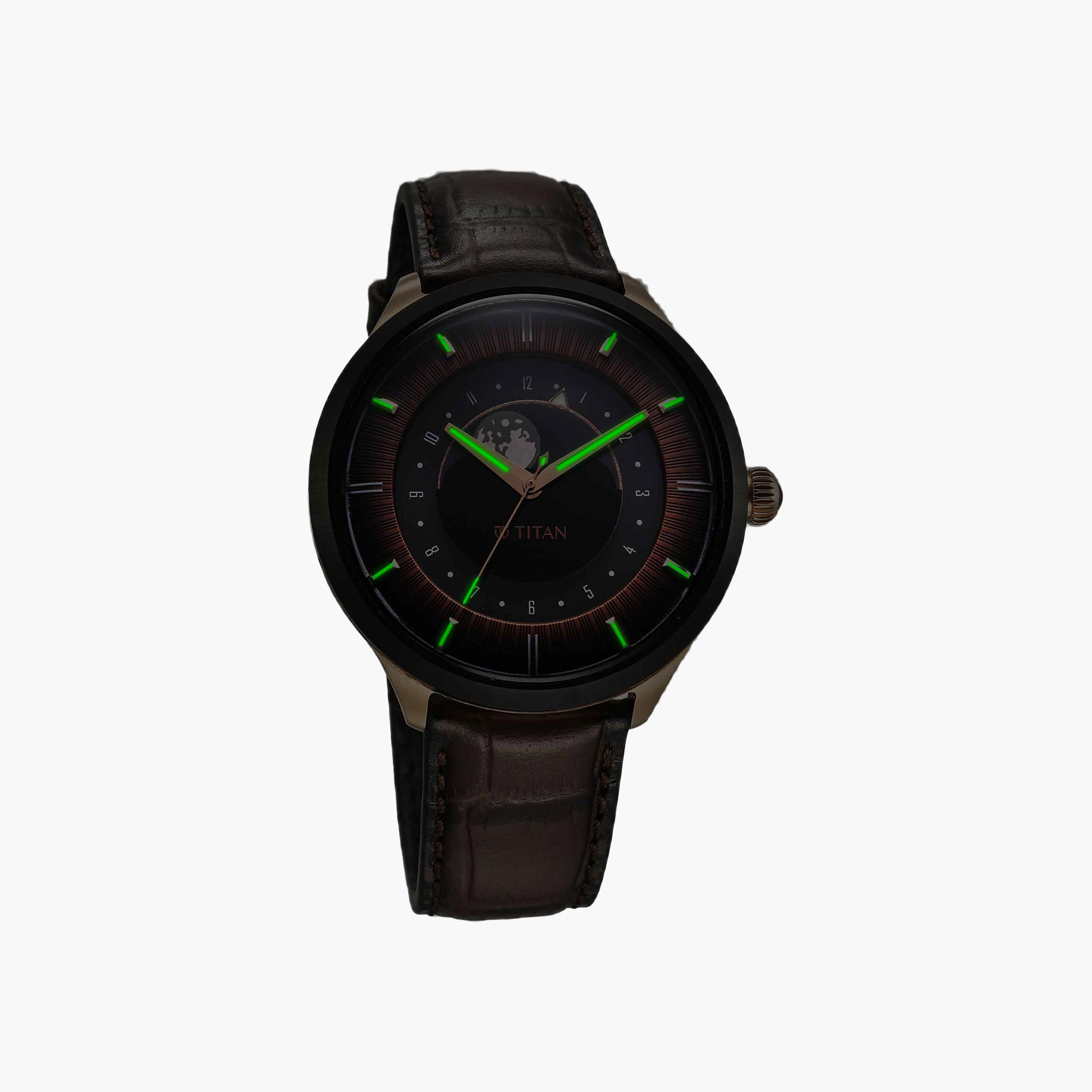 Titan Textured Leather Strap Analogue Watch-men-watchesandjewellery-watches-image-2