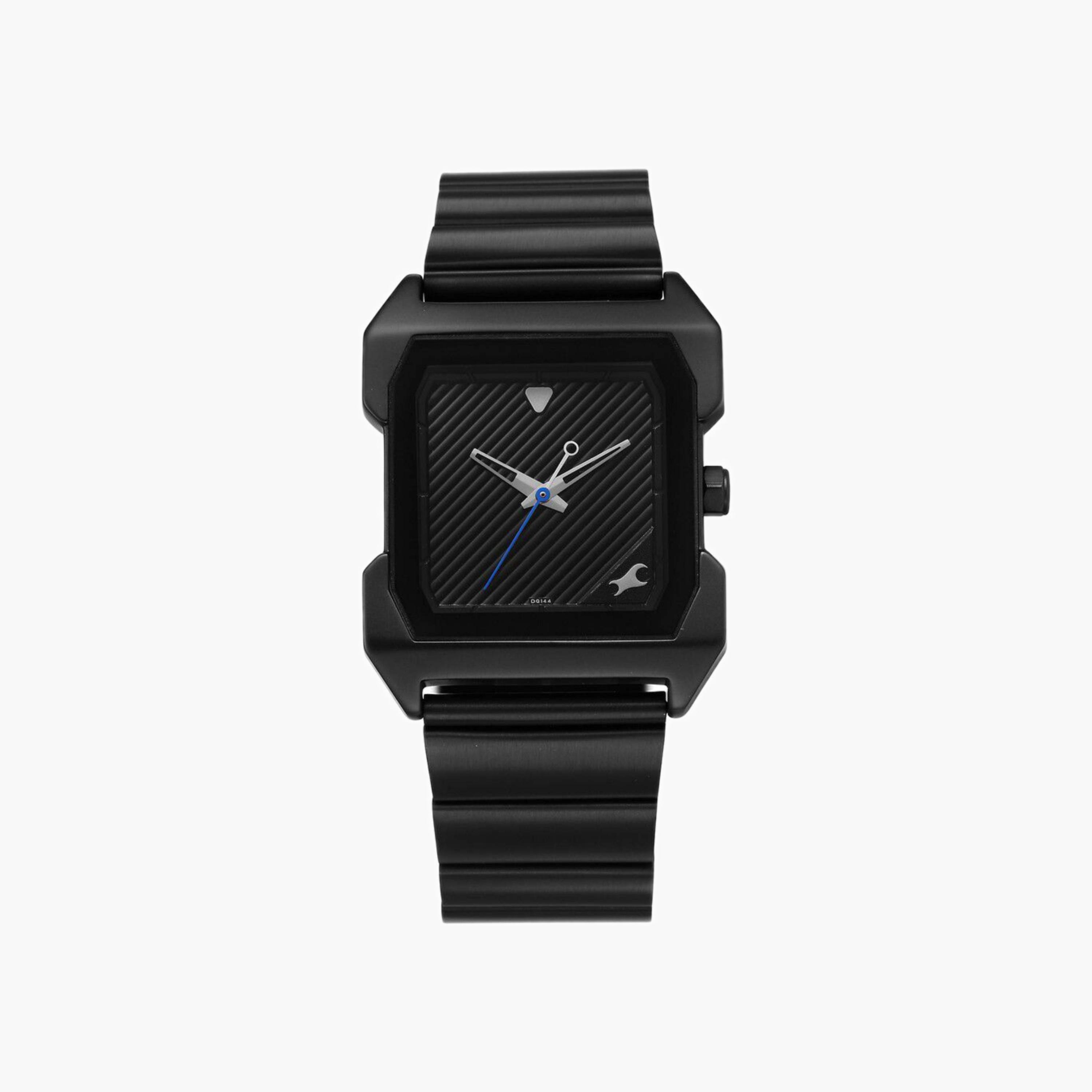 Fastrack Textured Dial Square Analogue Watch-men-watchesandjewellery-watches-image-1