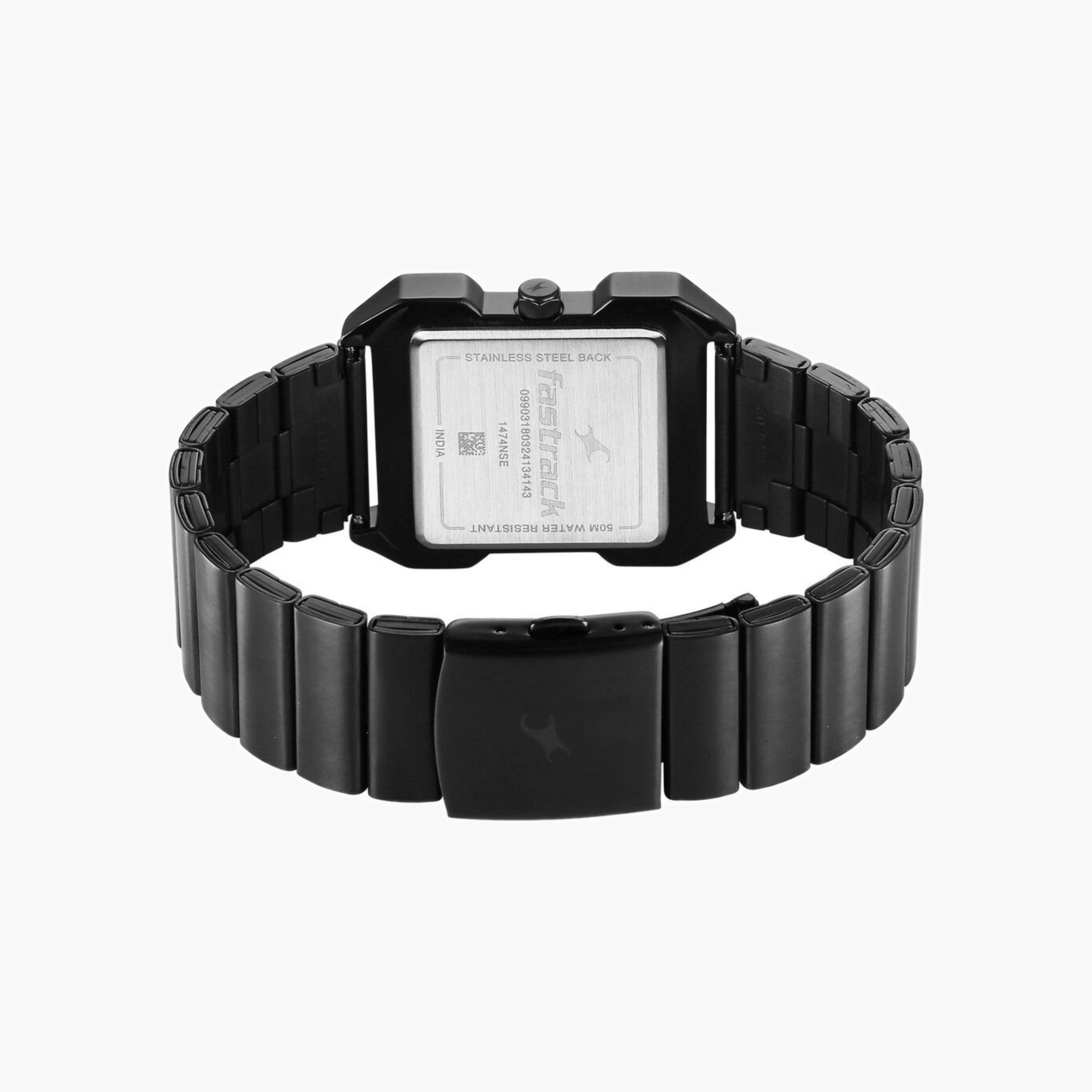 Fastrack Textured Dial Square Analogue Watch-men-watchesandjewellery-watches-image-5