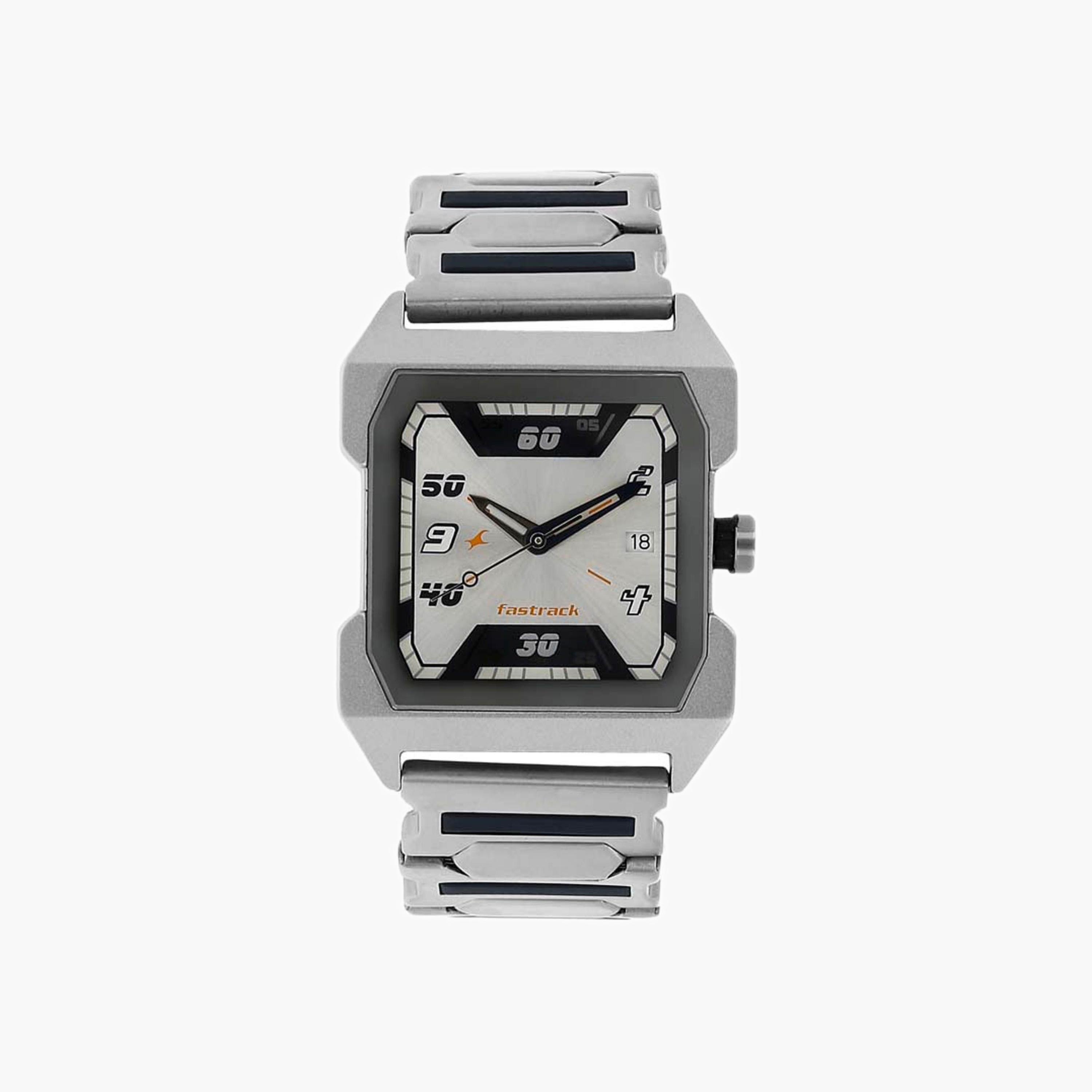 Fastrack Men's Square Analog Watch-men-watchesandjewellery-watches-image-1