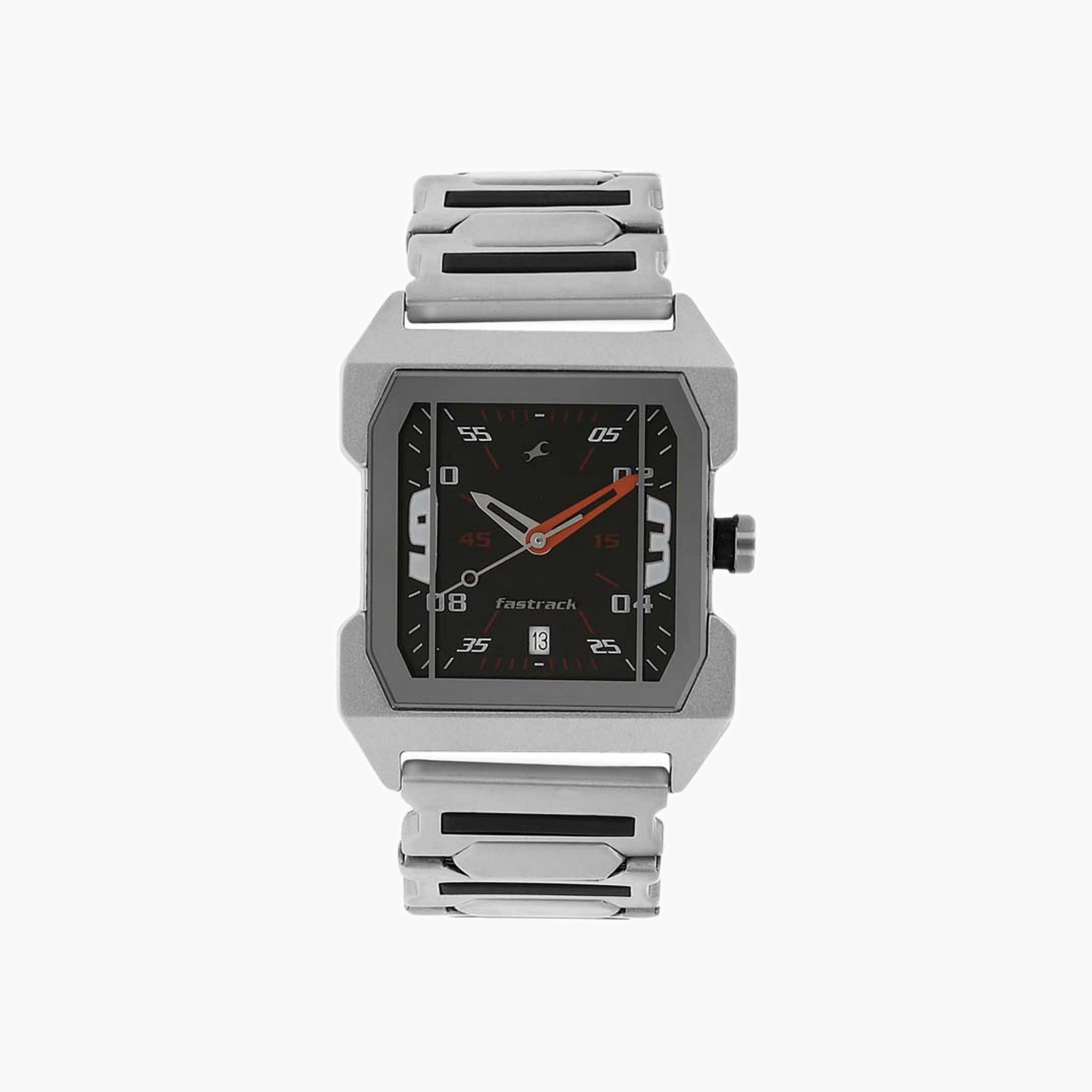 Fastrack Square Dial Analogue Watch-men-watchesandjewellery-watches-image-1