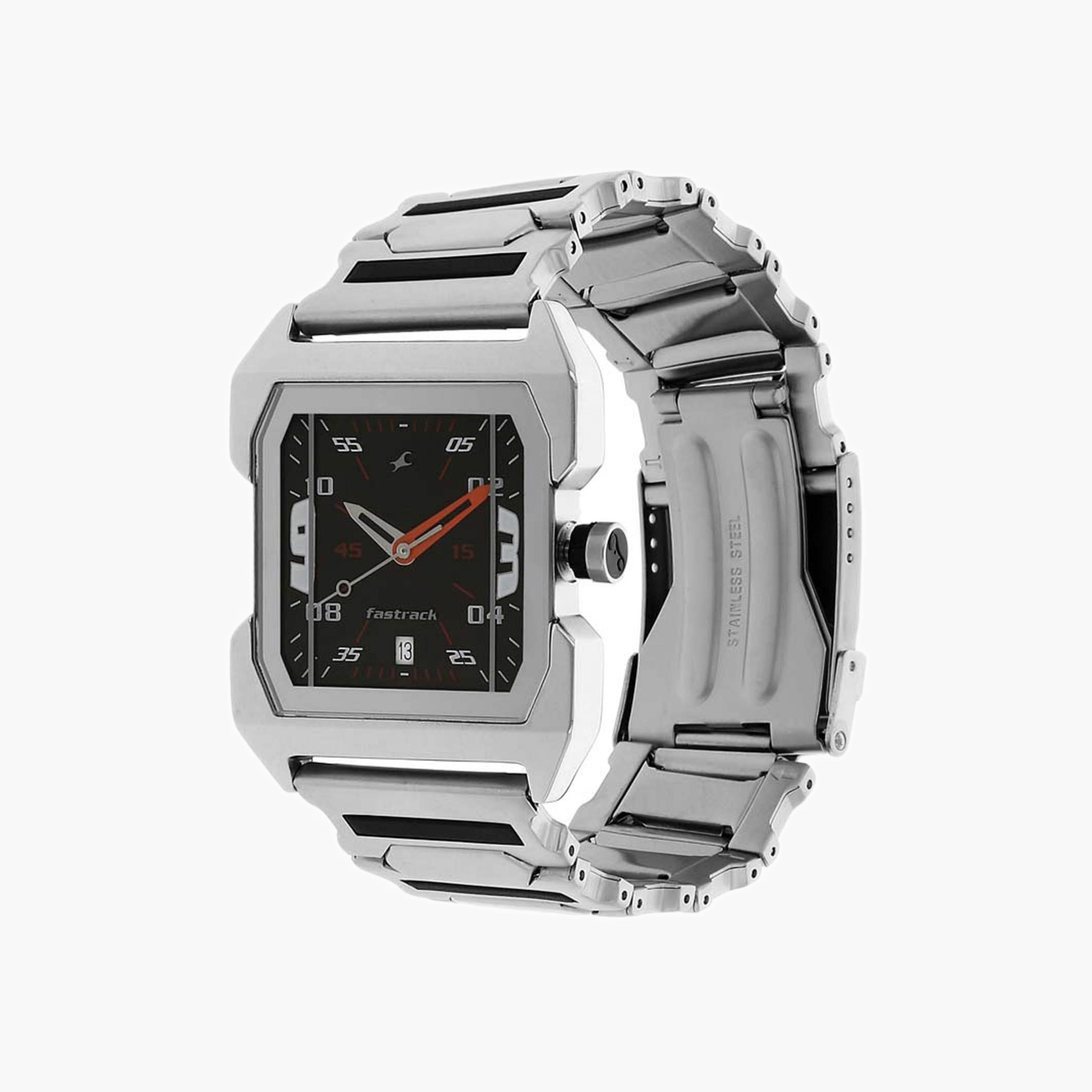 Fastrack Square Dial Analogue Watch-men-watchesandjewellery-watches-image-2