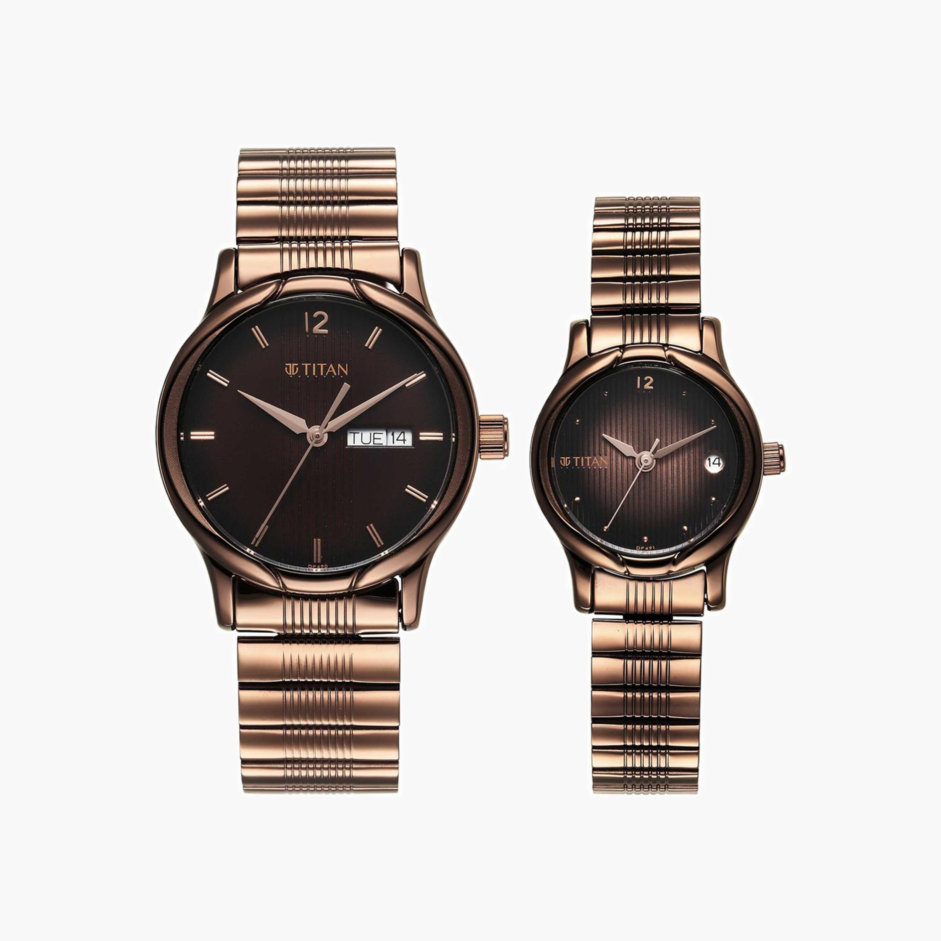 Titan Bandhan Couple Watch Set-men-watchesandjewellery-watches-image-1