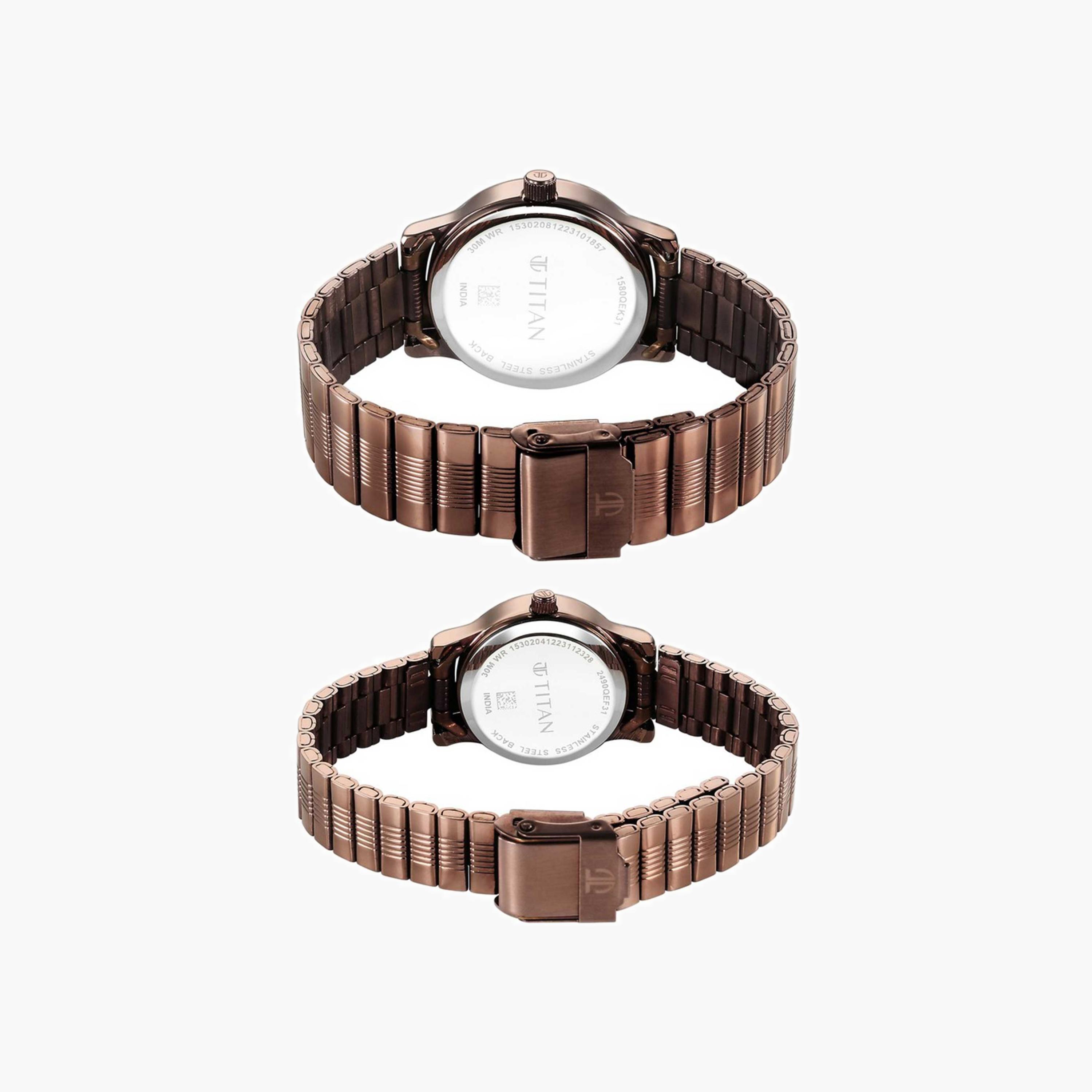 Titan Bandhan Couple Watch Set-men-watchesandjewellery-watches-image-2