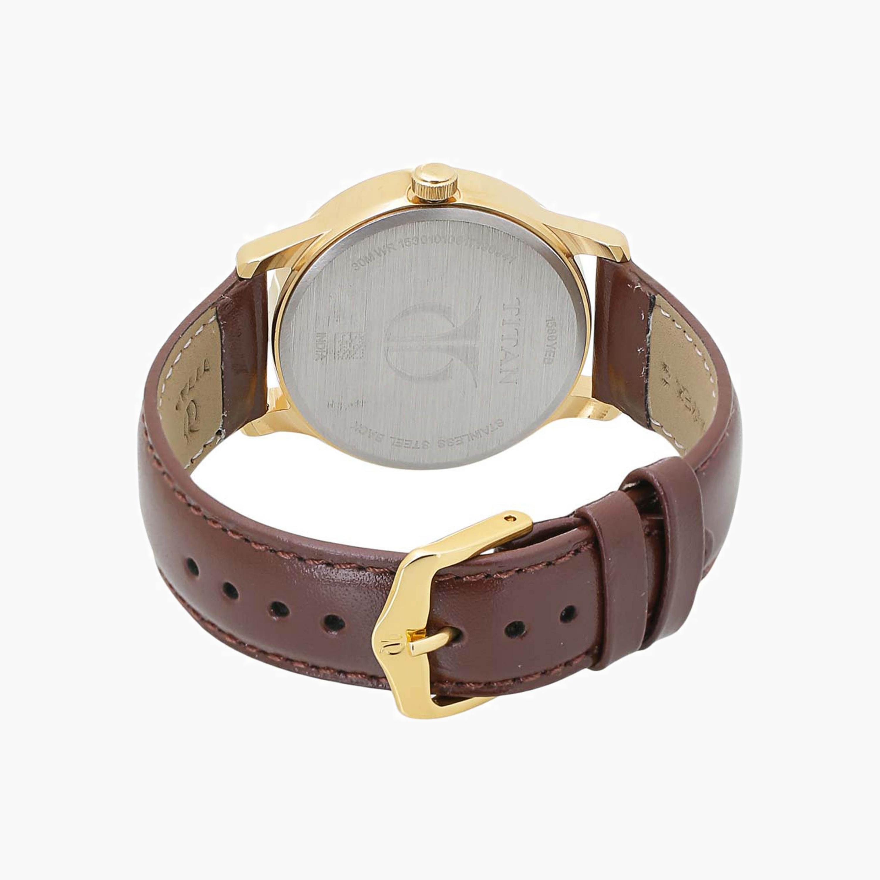 Titan Men's Analogue Leather Watch-men-watchesandjewellery-watches-image-4