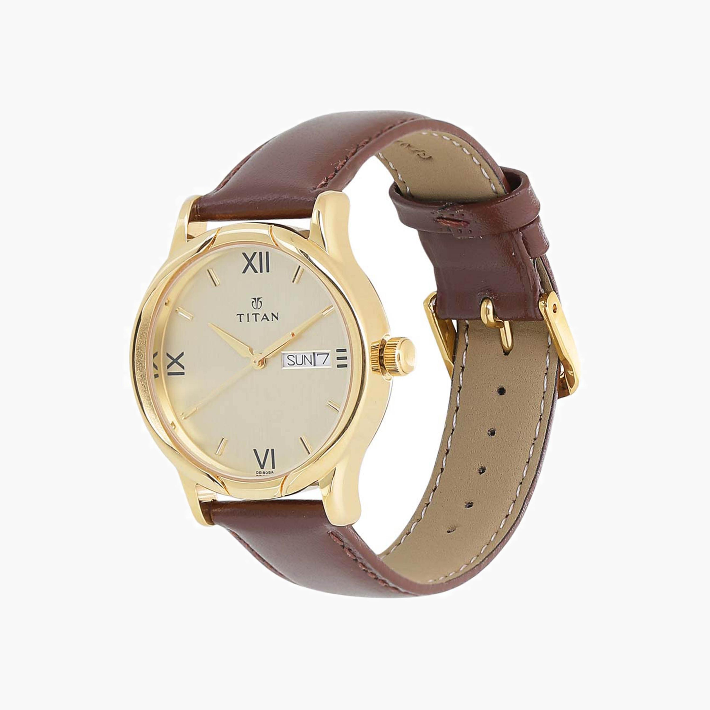 Titan Men's Analogue Leather Watch-men-watchesandjewellery-watches-image-6