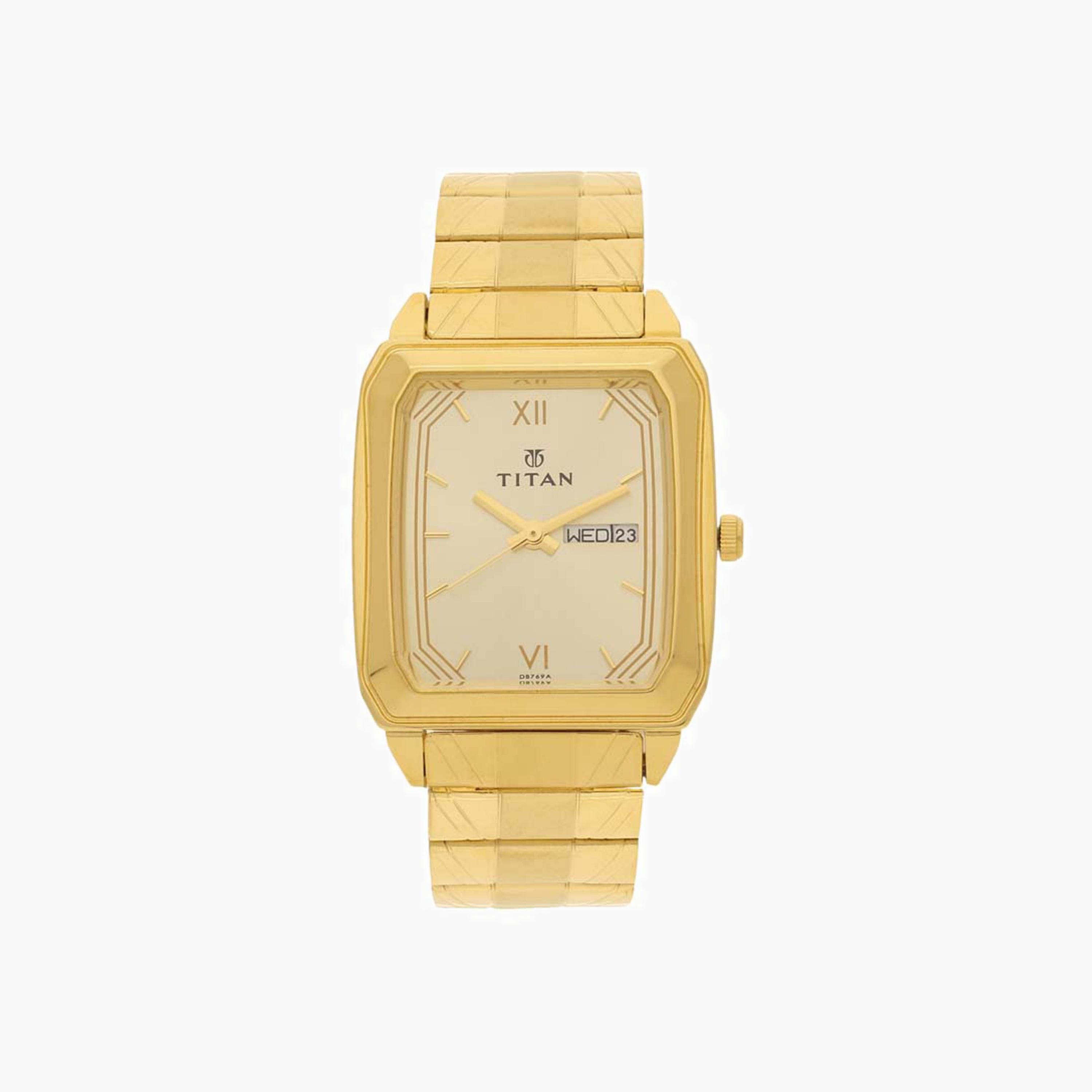 ساعة تيتان أنالوج معدنية للرجال-men-watchesandjewellery-watches-image-1