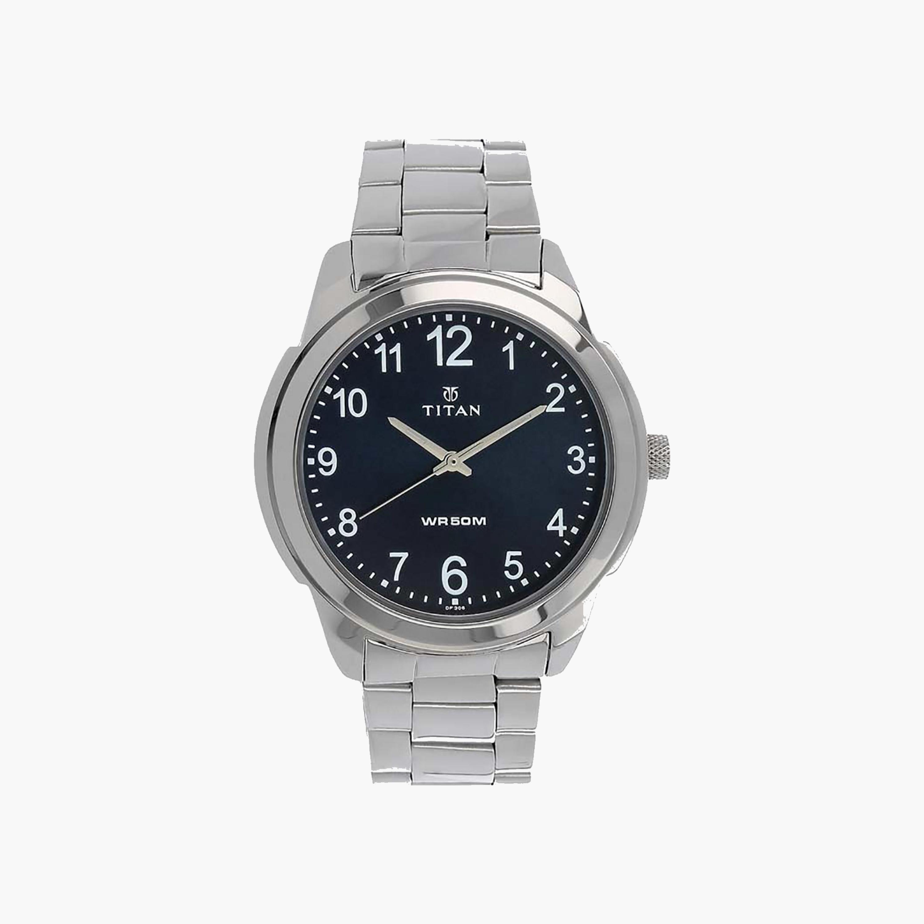 Titan Silver Stainless Steel Analog Watch-men-watchesandjewellery-watches-image-1