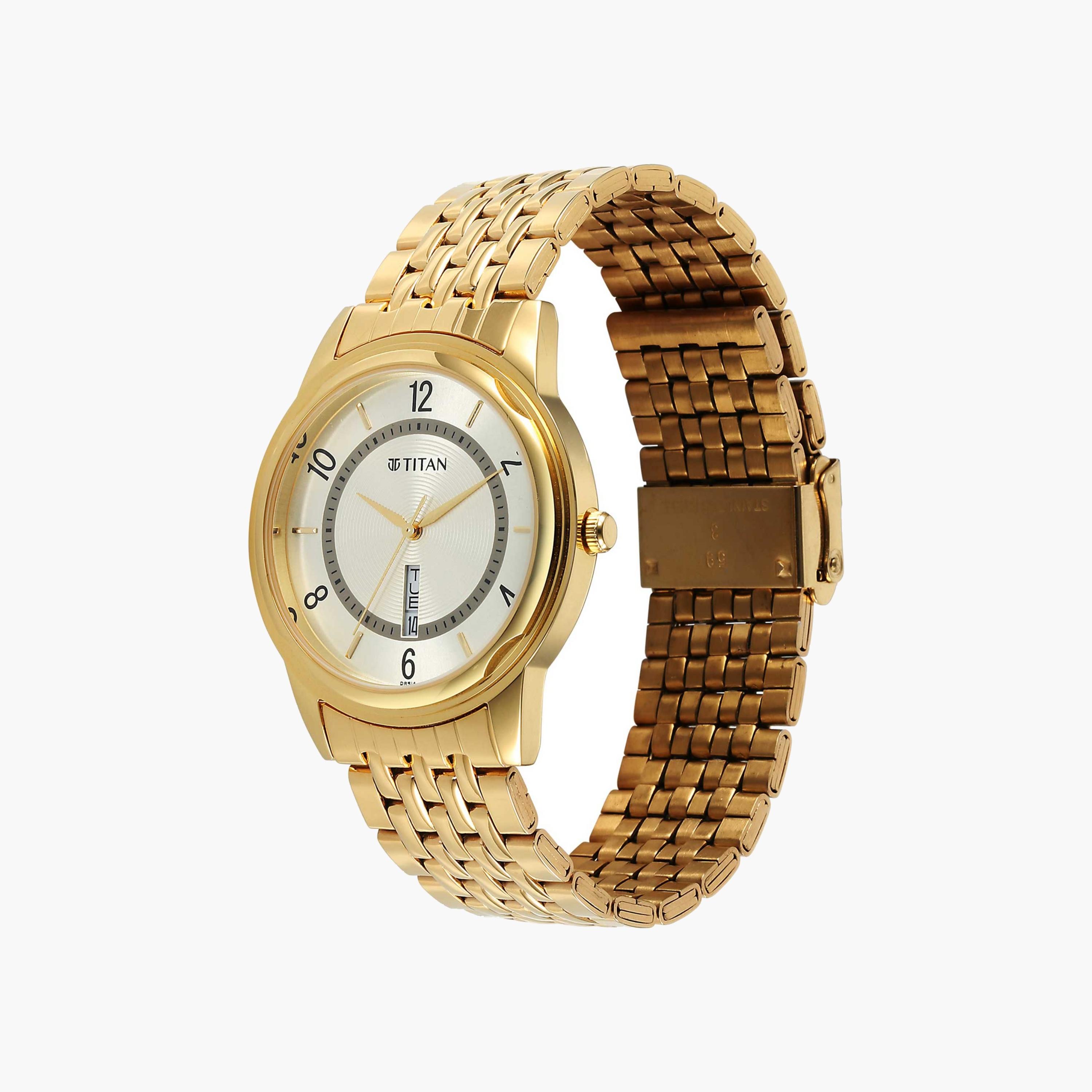Titan Gold-Toned Analog Watch for Men-men-watchesandjewellery-watches-image-3