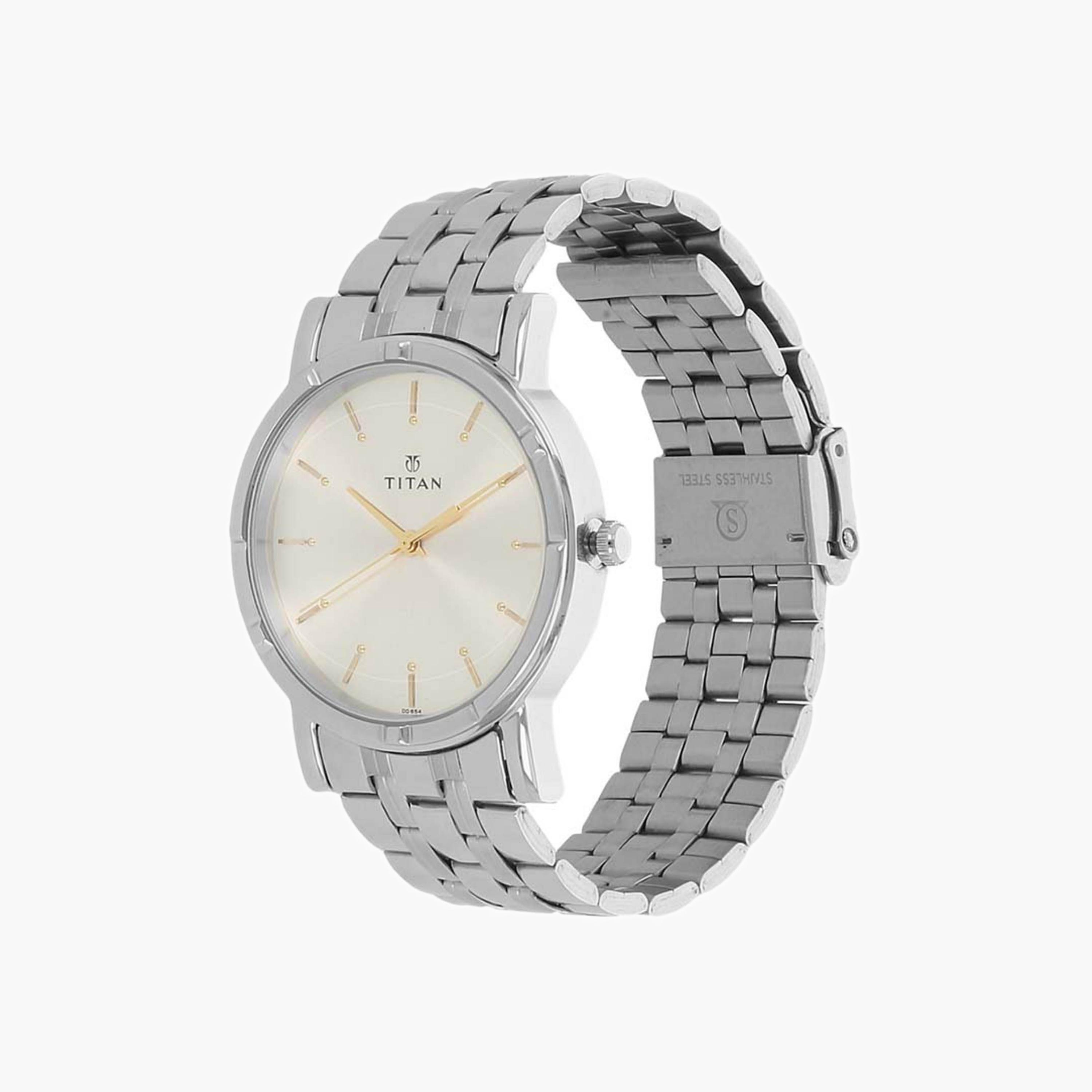 Titan Men's Stainless Steel Watch-men-watchesandjewellery-watches-image-2
