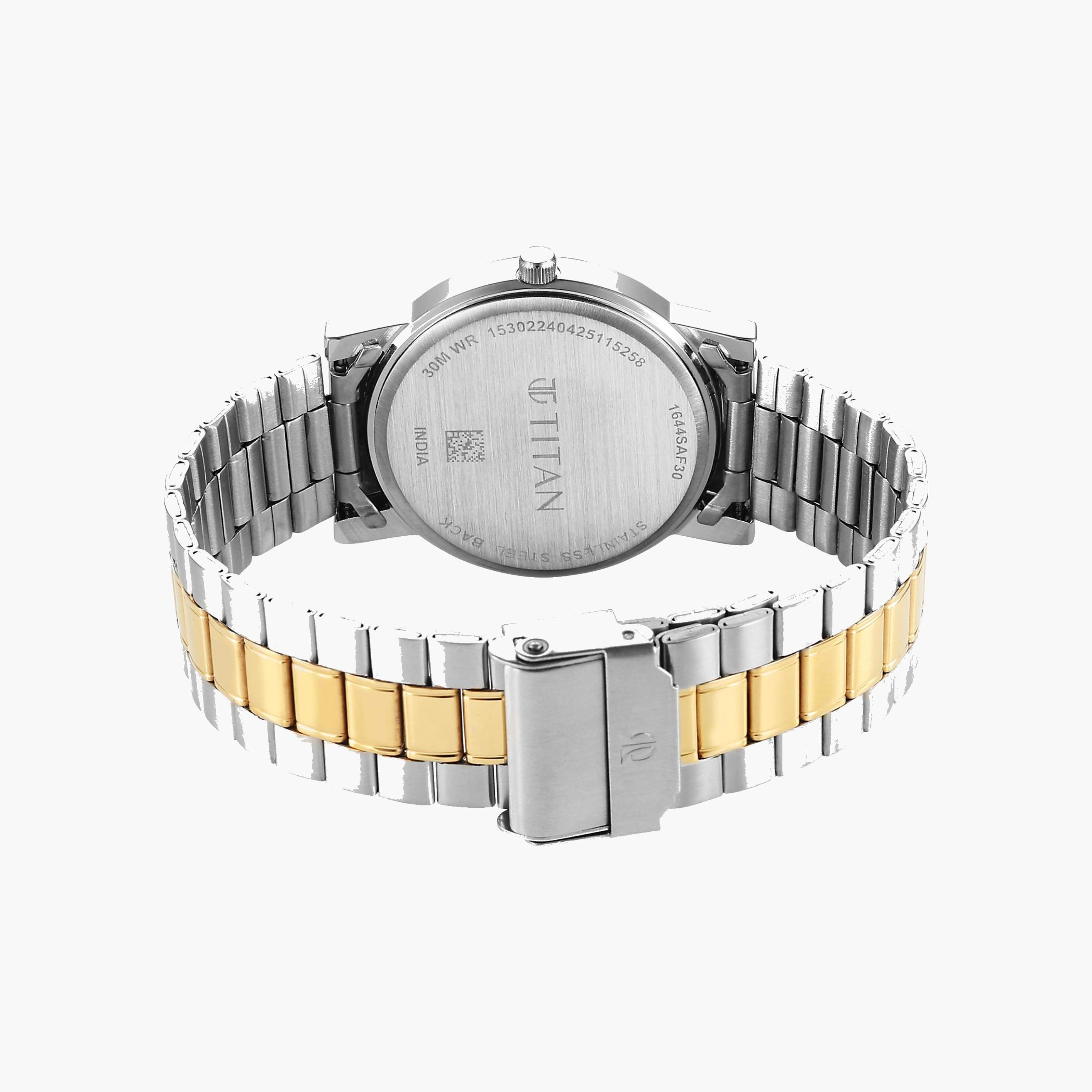 Titan Two-Tone Stainless Steel Men's Watch-men-watchesandjewellery-watches-image-4