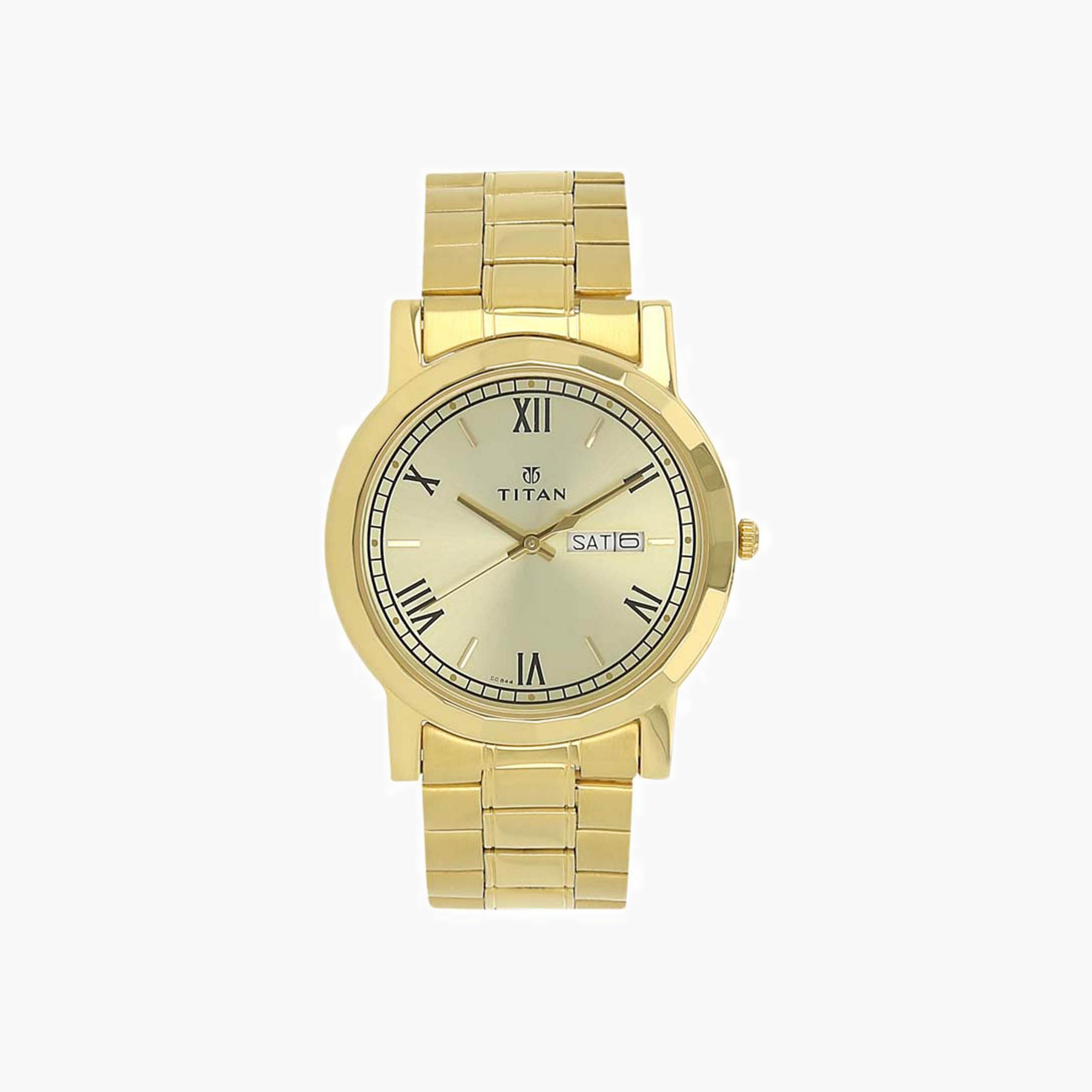 Titan Men's Analogue Metal Watch-men-watchesandjewellery-watches-image-1