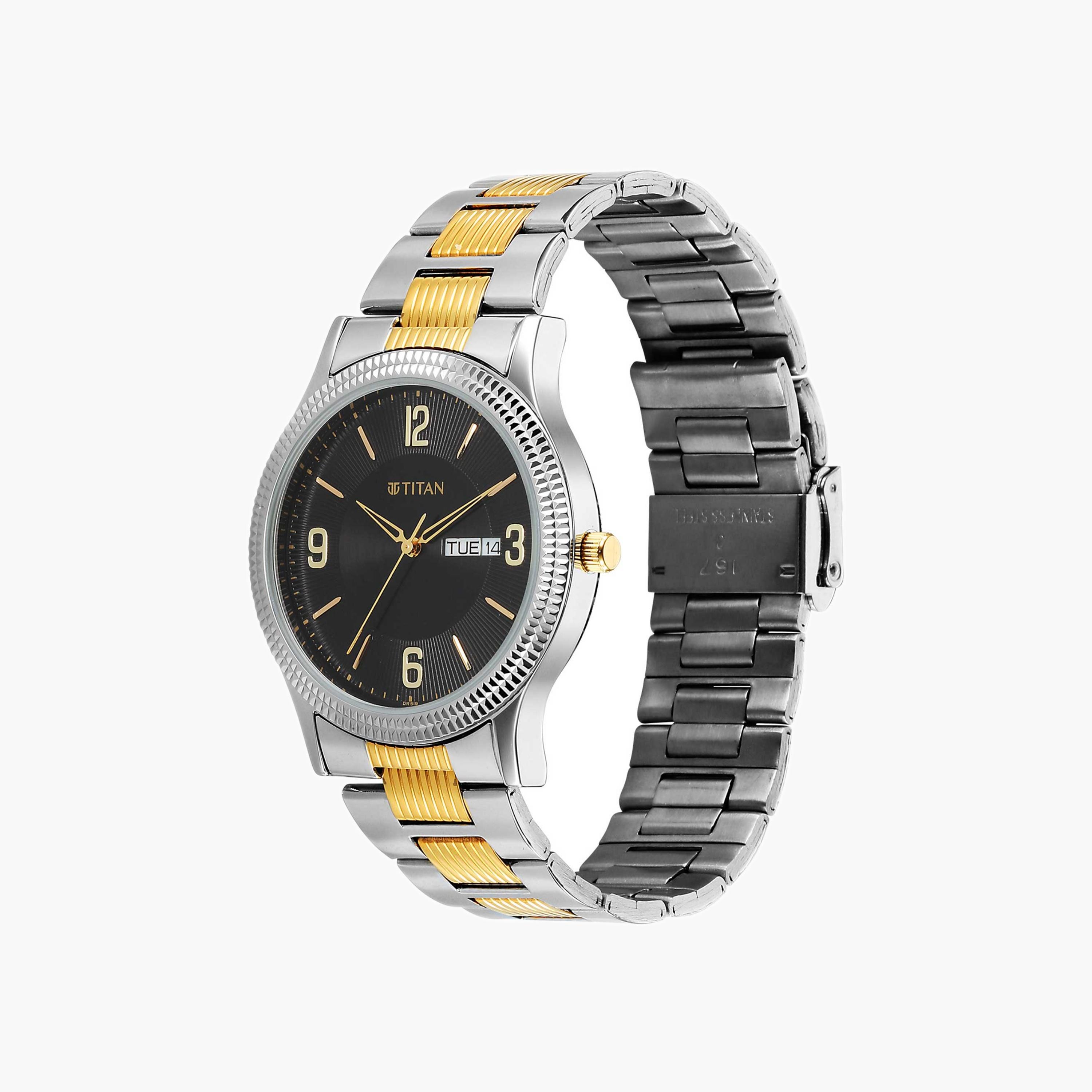 Titan Two-Tone Men's Analogue Watch-men-watchesandjewellery-watches-image-4