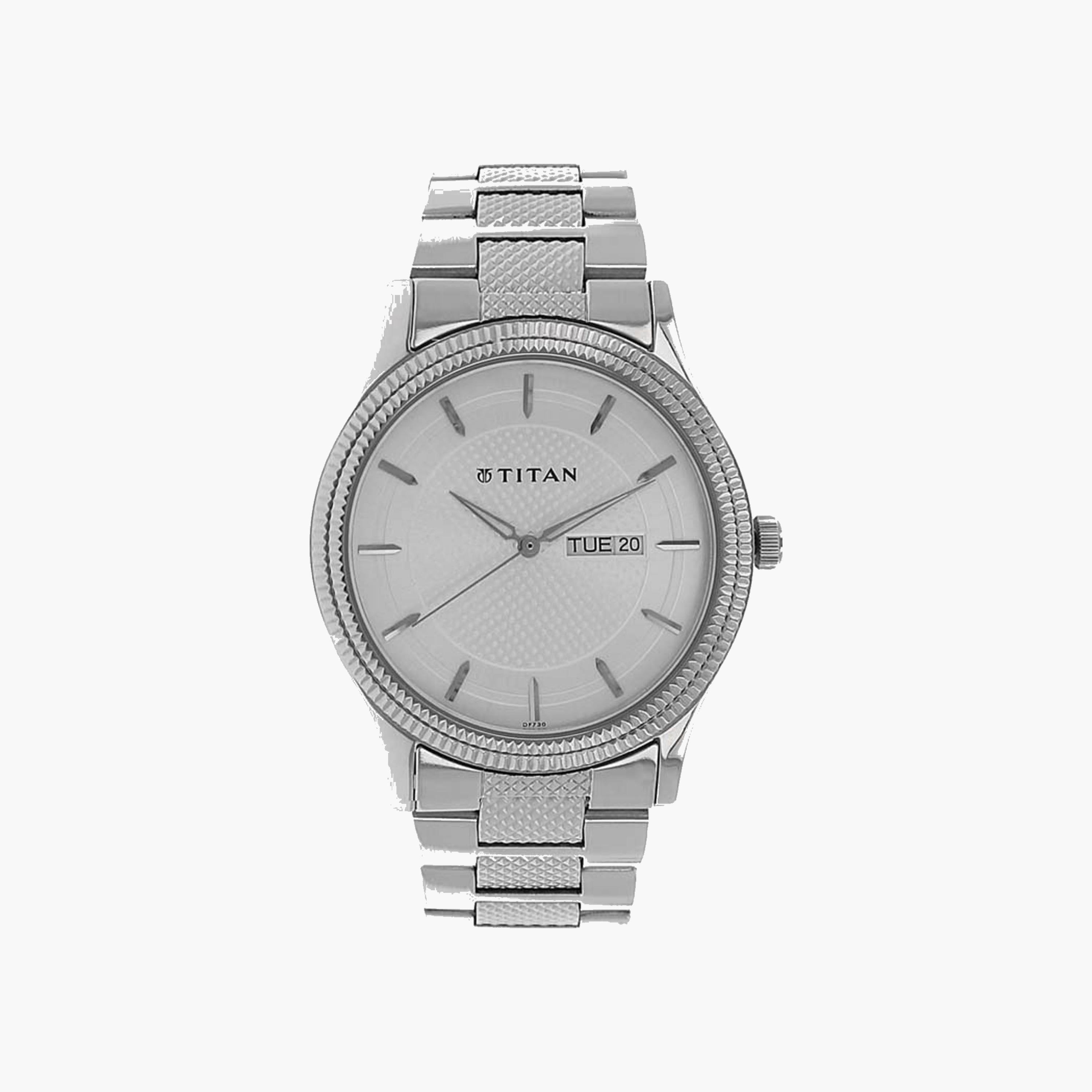 Titan Silver Dial Stainless Steel Watch-men-watchesandjewellery-watches-image-1