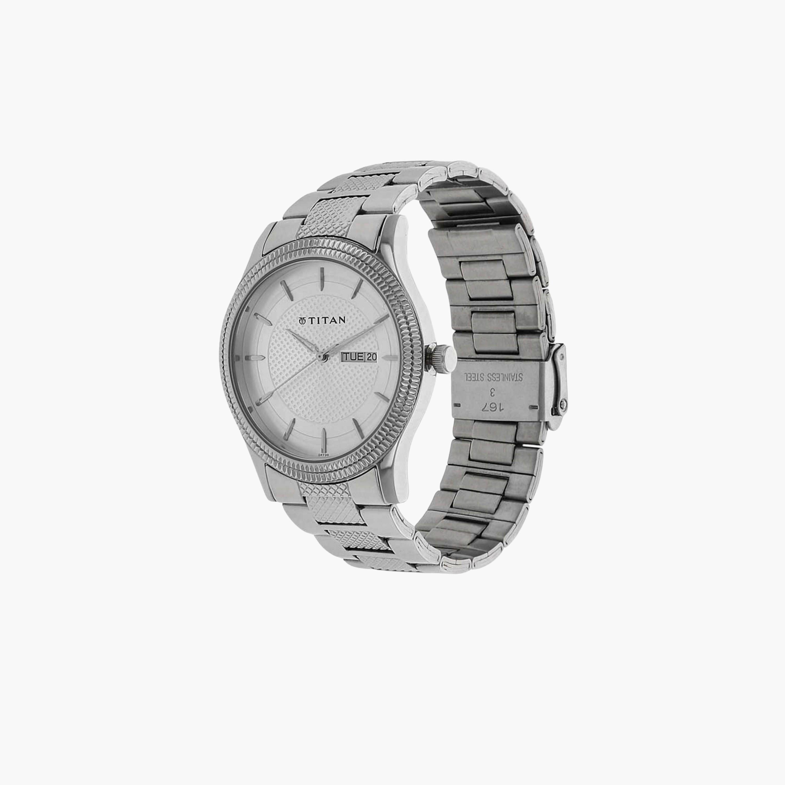 Titan Silver Dial Stainless Steel Watch-men-watchesandjewellery-watches-image-3