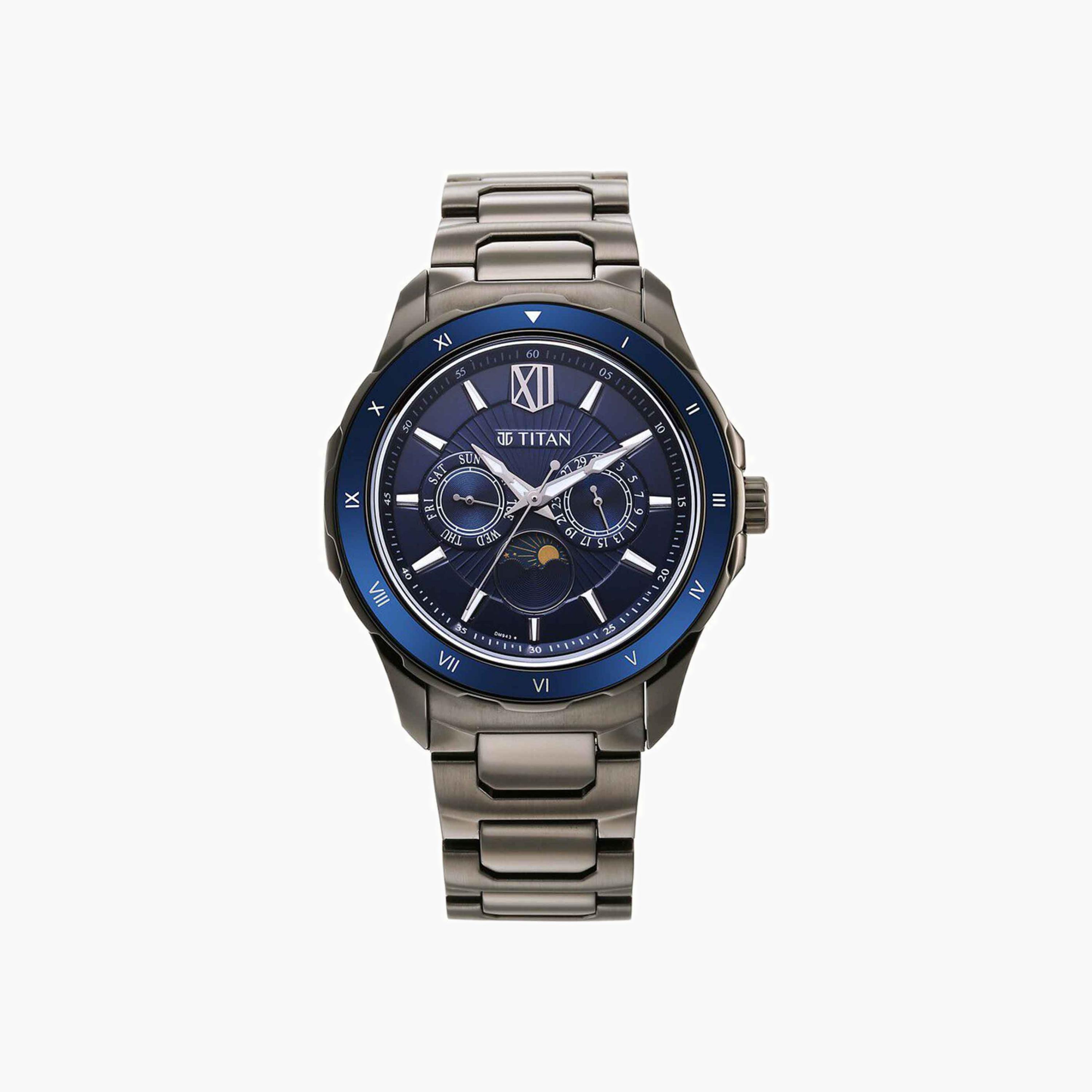 Titan Men's Multifunction Metal Watch-men-watchesandjewellery-watches-image-1
