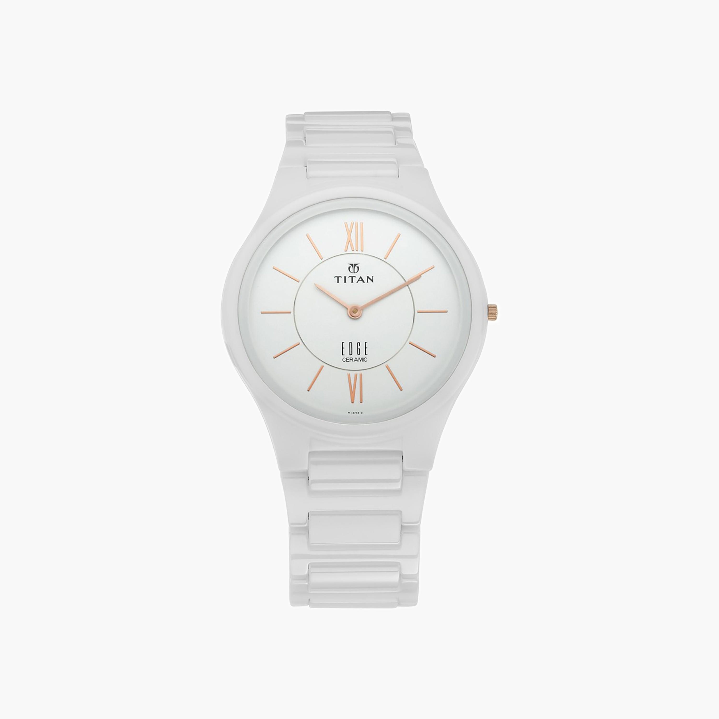Edge Ceramic Analogue Watch-men-watchesandjewellery-watches-image-1