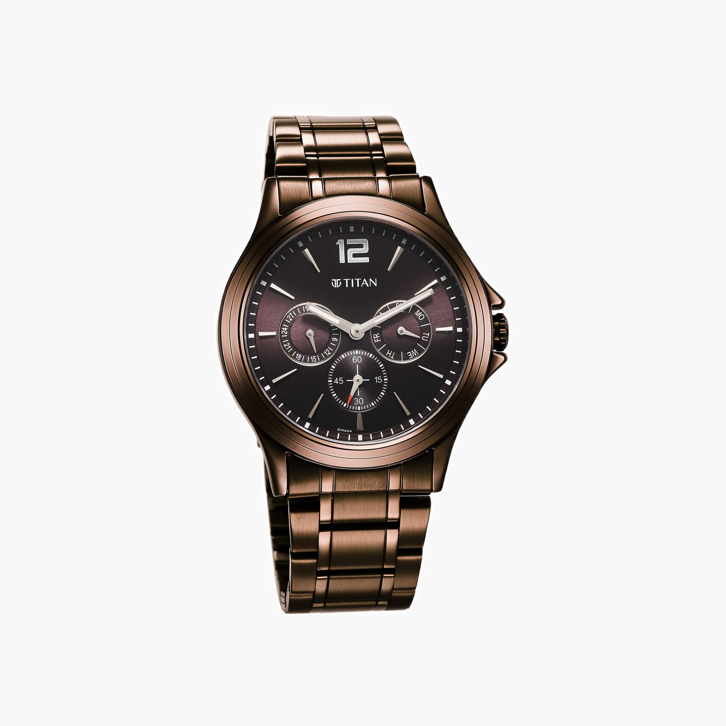 Titan Multifunction Stainless Steel Watch-men-watchesandjewellery-watches-image-3