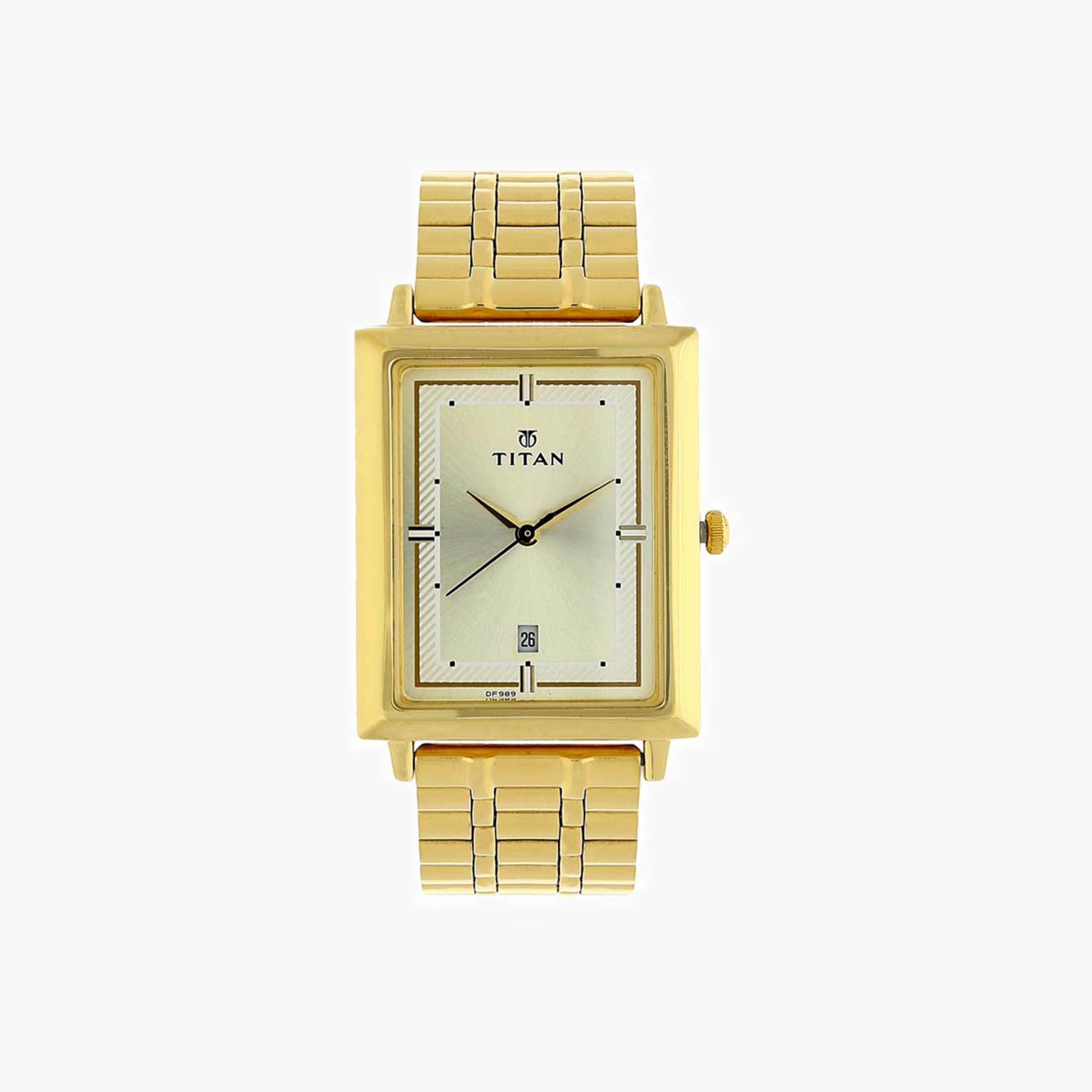 Titan Rectangular Men's Analogue Watch-men-watchesandjewellery-watches-image-1
