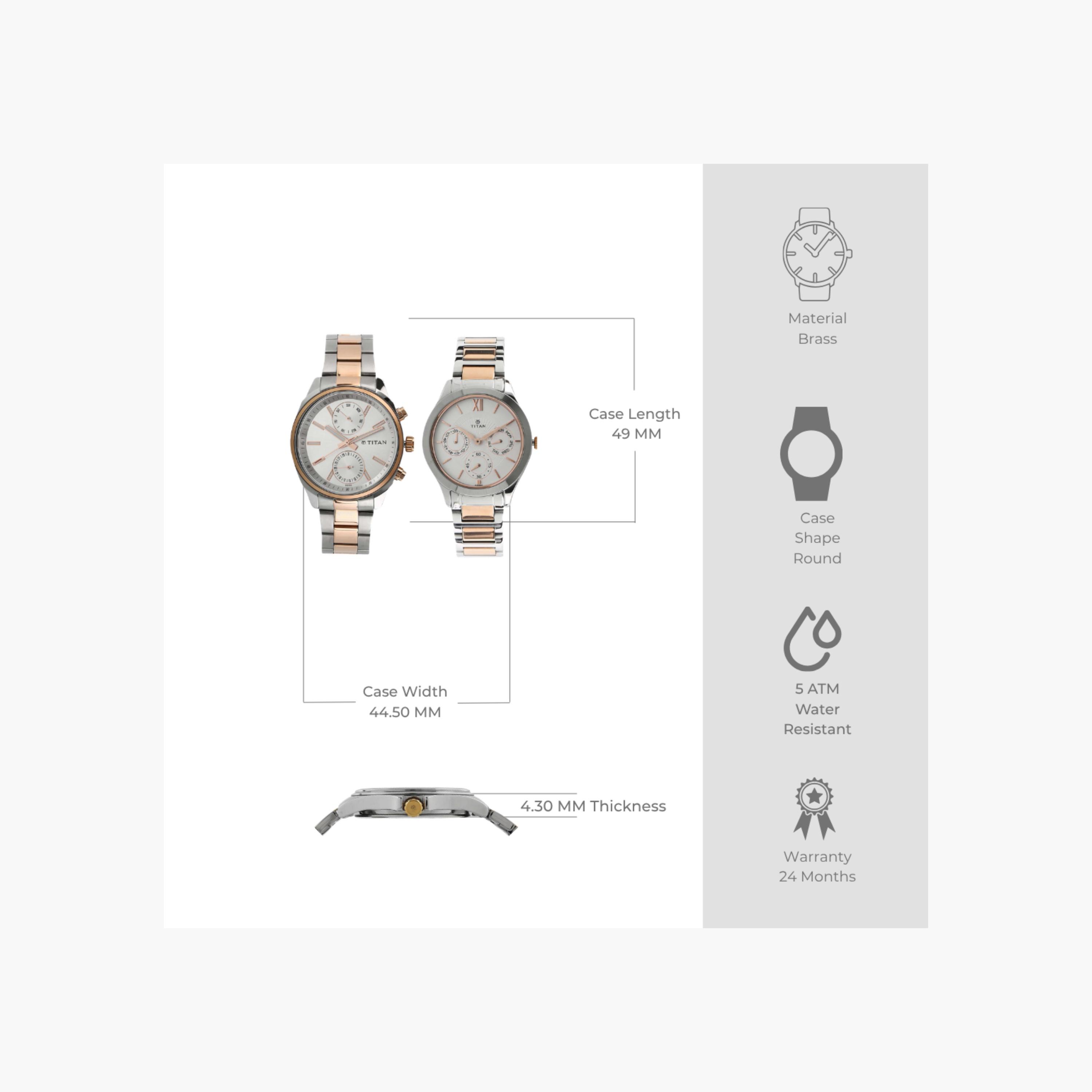 Titan Couple's Multifunction Watch Set-men-watchesandjewellery-watches-image-2