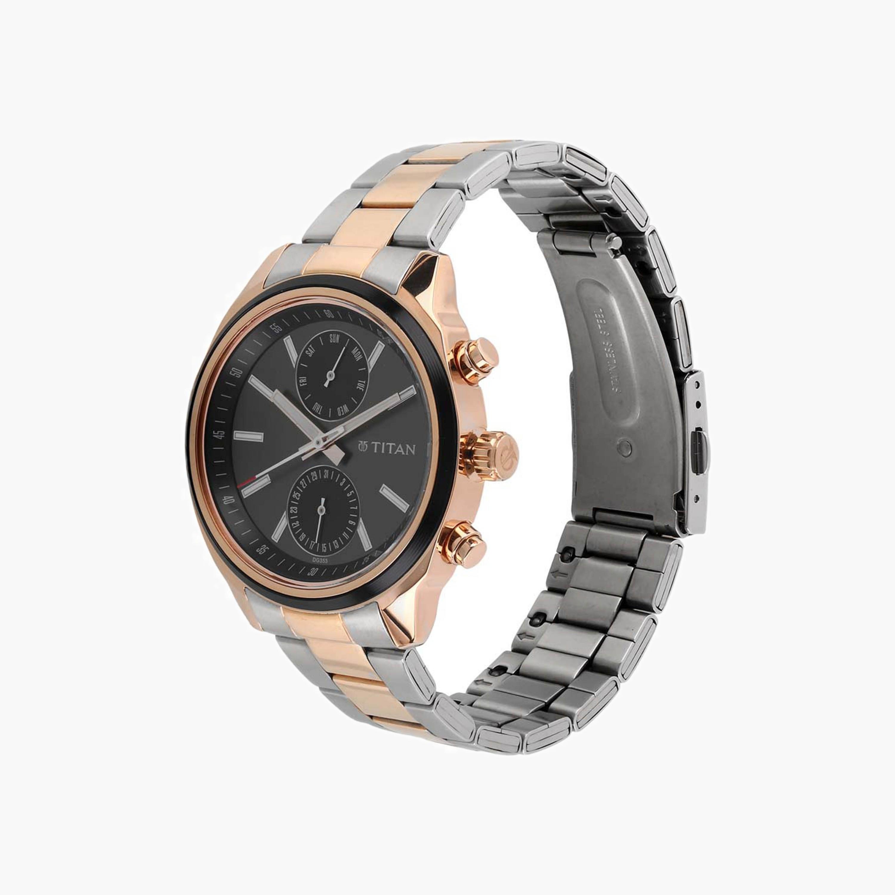 Titan Men's Dual-Tone Analogue Watch-men-watchesandjewellery-watches-image-5