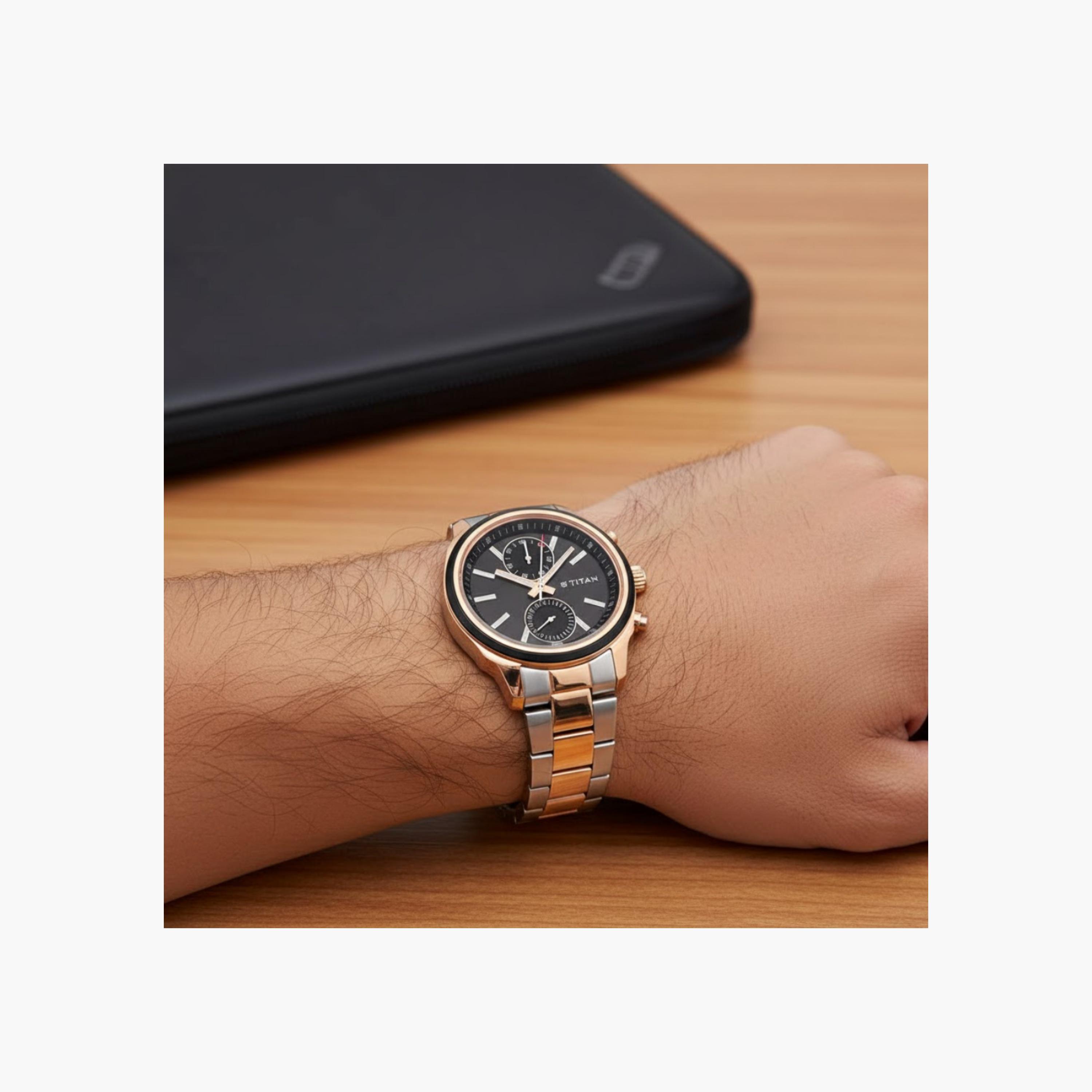 Titan Men's Dual-Tone Analogue Watch-men-watchesandjewellery-watches-image-6
