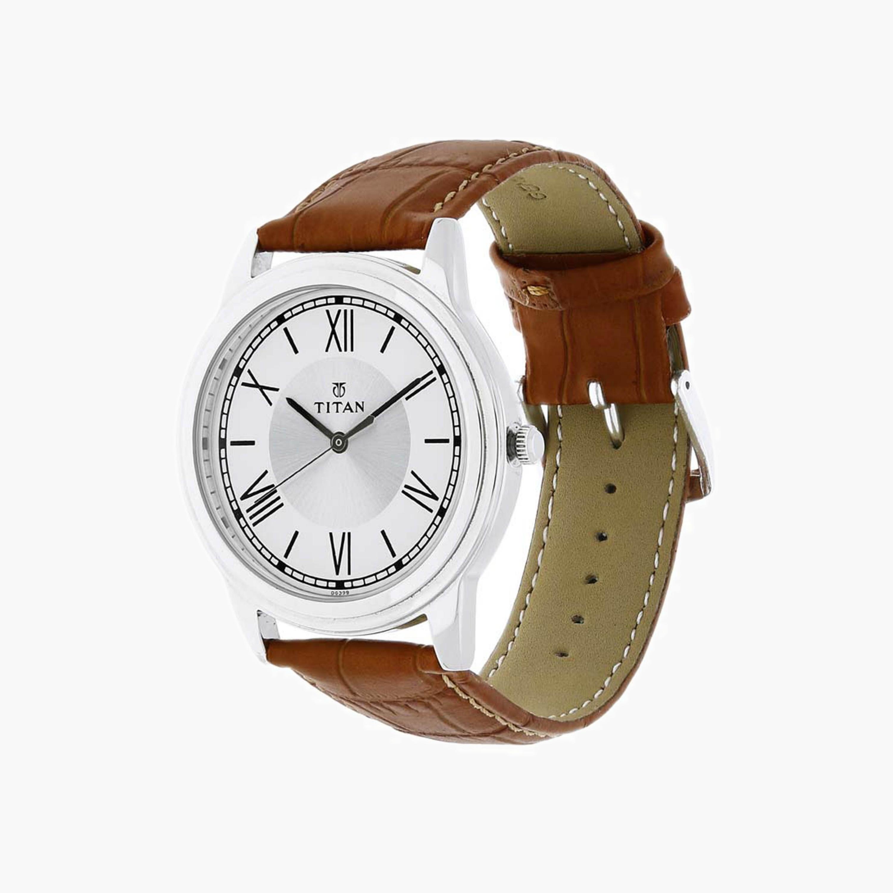 Titan Classic Analogue Watch With Leather Strap-men-watchesandjewellery-watches-image-3