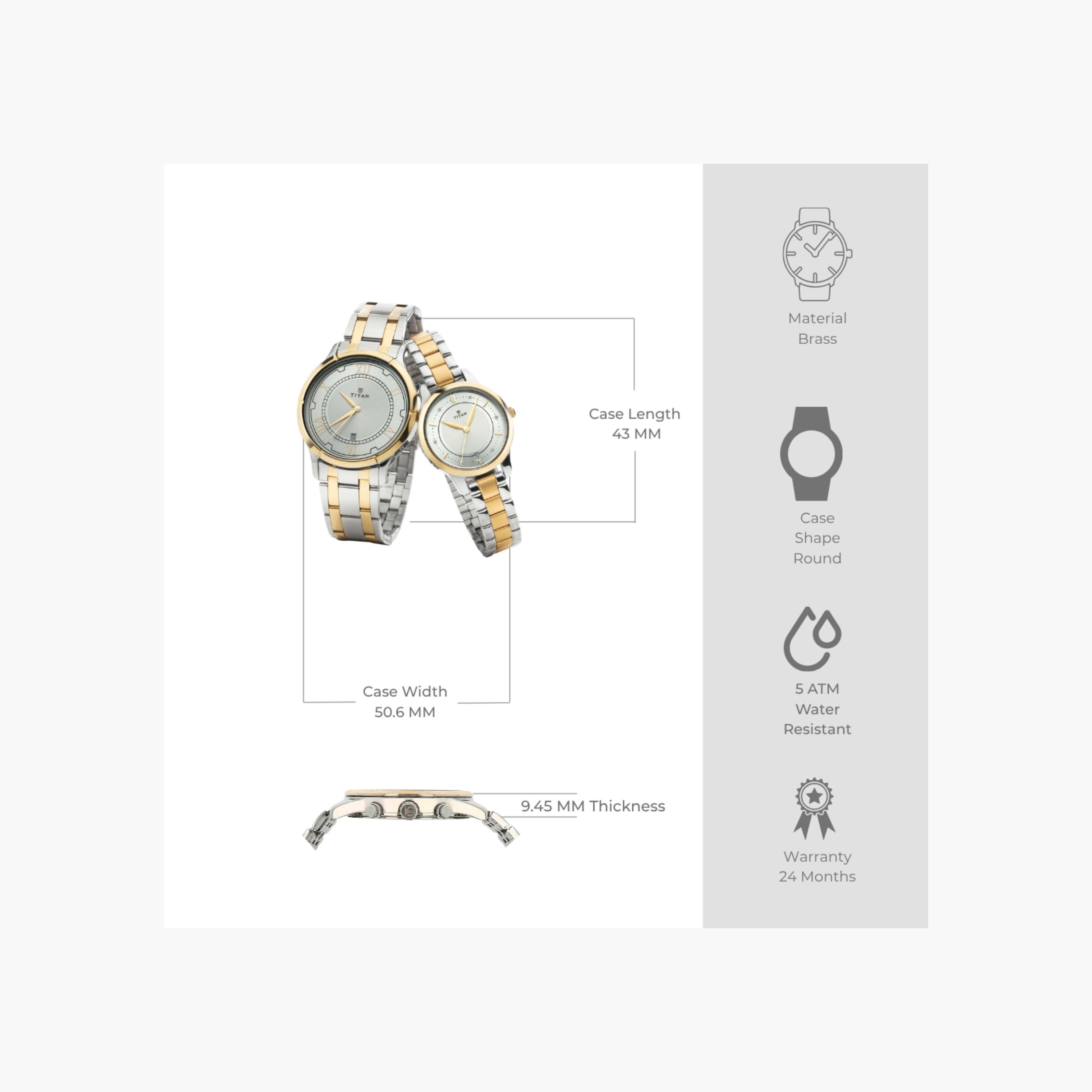 Titan Couple Watches Brass Case-men-watchesandjewellery-watches-image-2