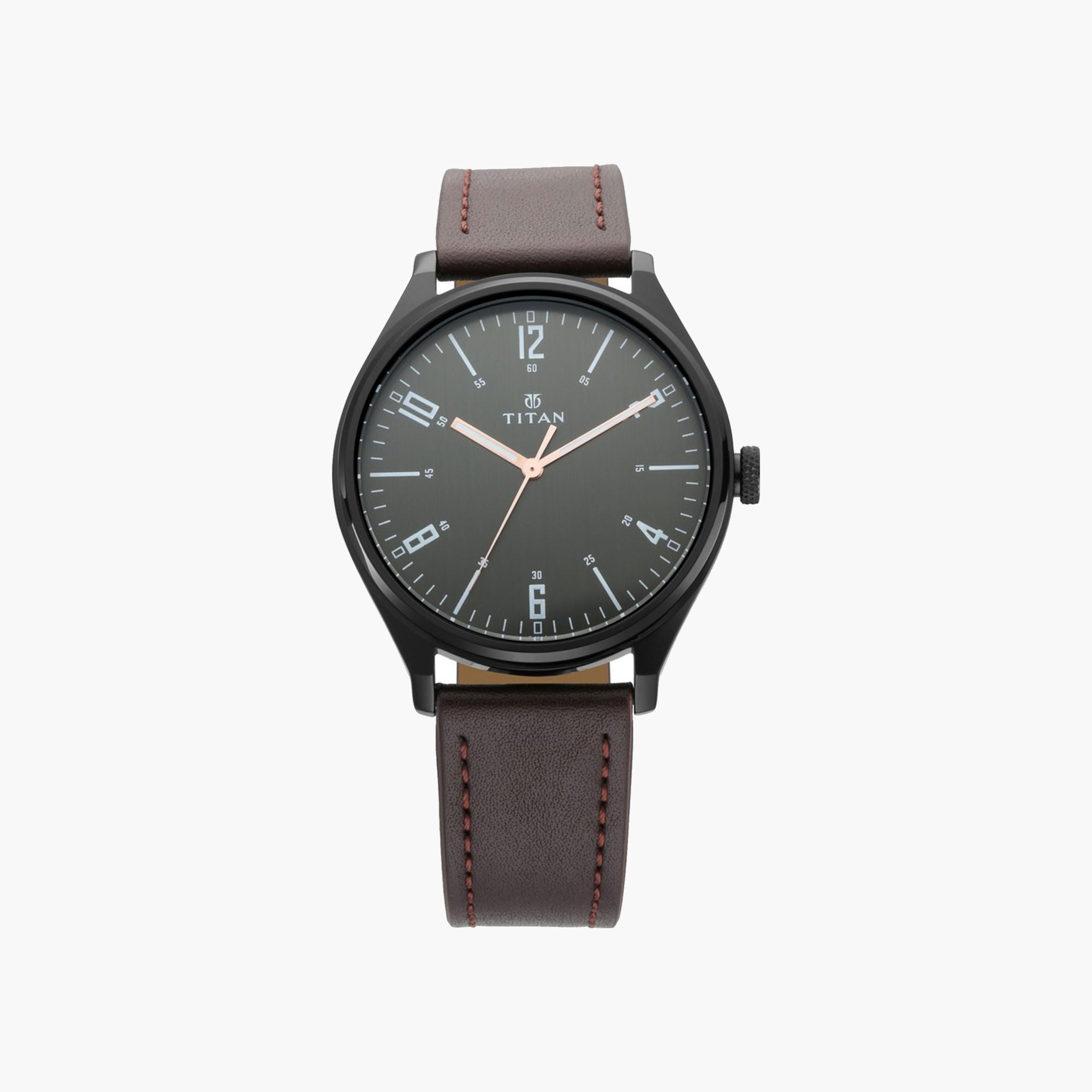 Titan Classic Analog Watch, Leather Strap-men-watchesandjewellery-watches-image-1
