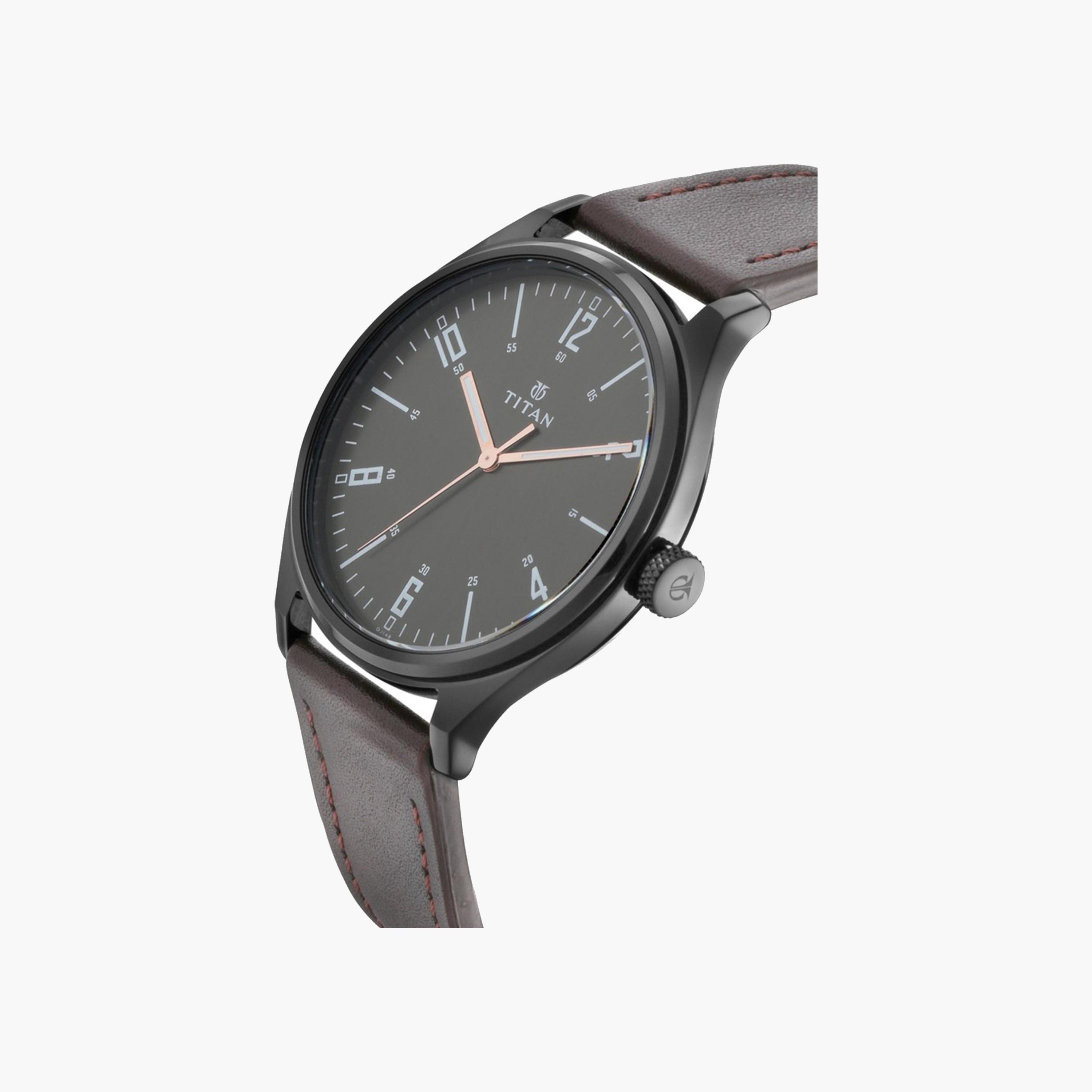 Titan Classic Analog Watch, Leather Strap-men-watchesandjewellery-watches-image-2