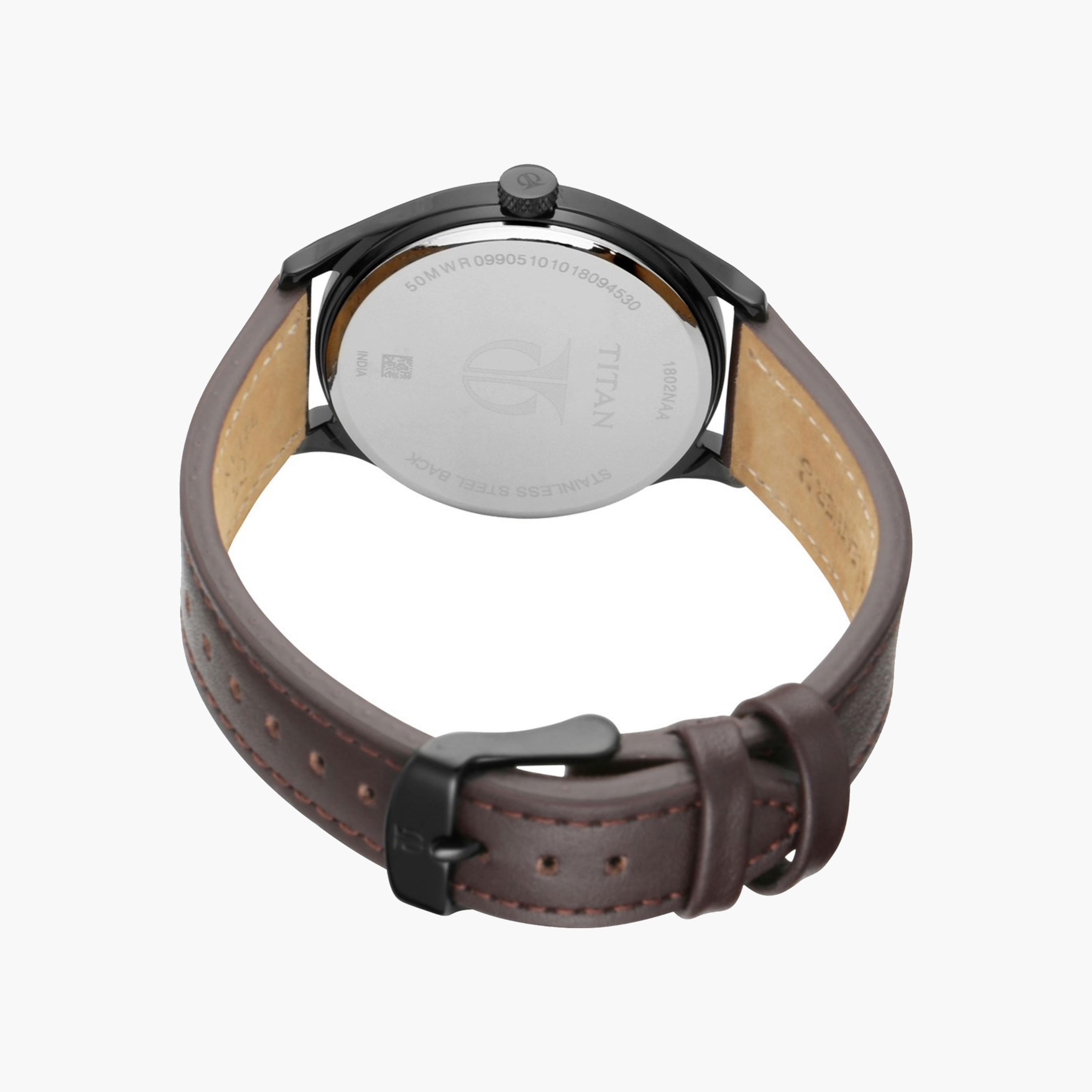Titan Classic Analog Watch, Leather Strap-men-watchesandjewellery-watches-image-4