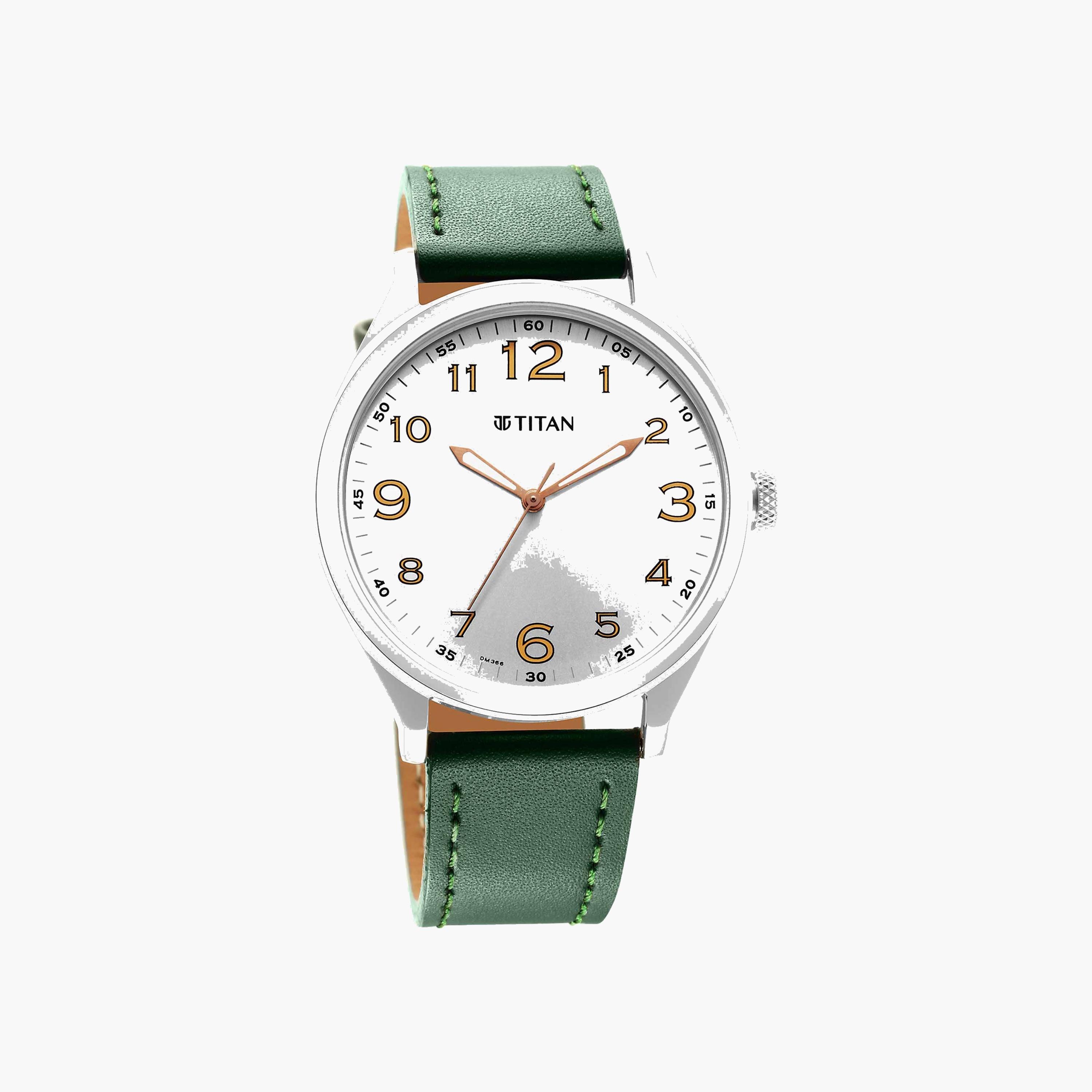 Titan Classic Round Dial Leather Strap Watch-men-watchesandjewellery-watches-image-1