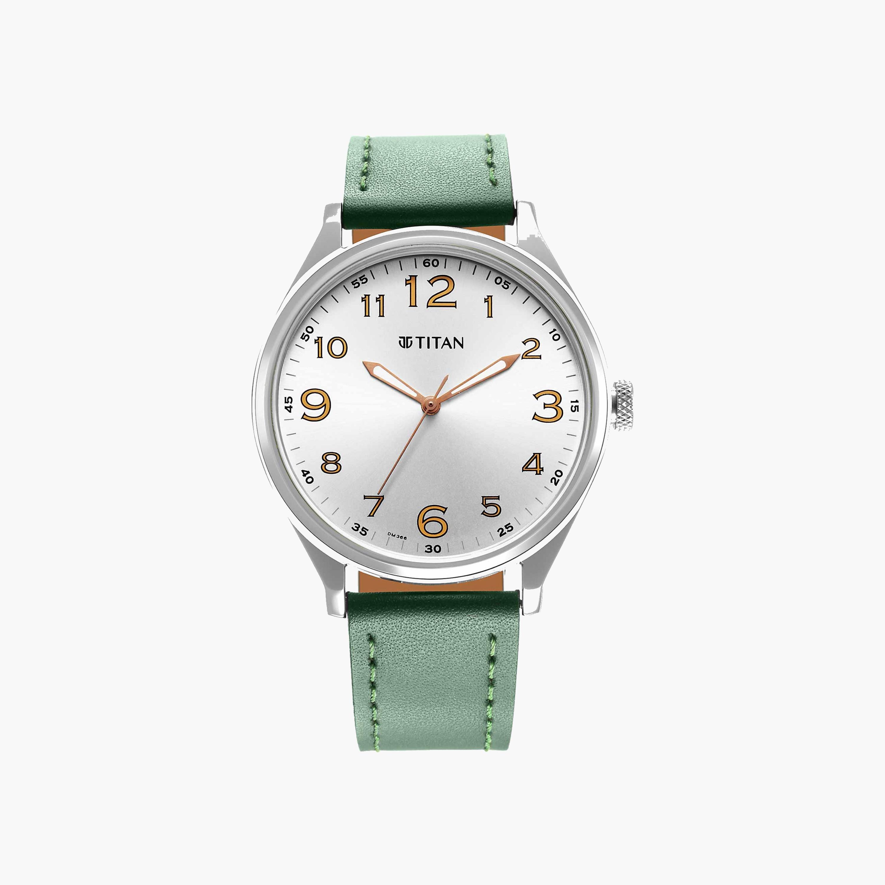 Titan Classic Round Dial Leather Strap Watch-men-watchesandjewellery-watches-image-3