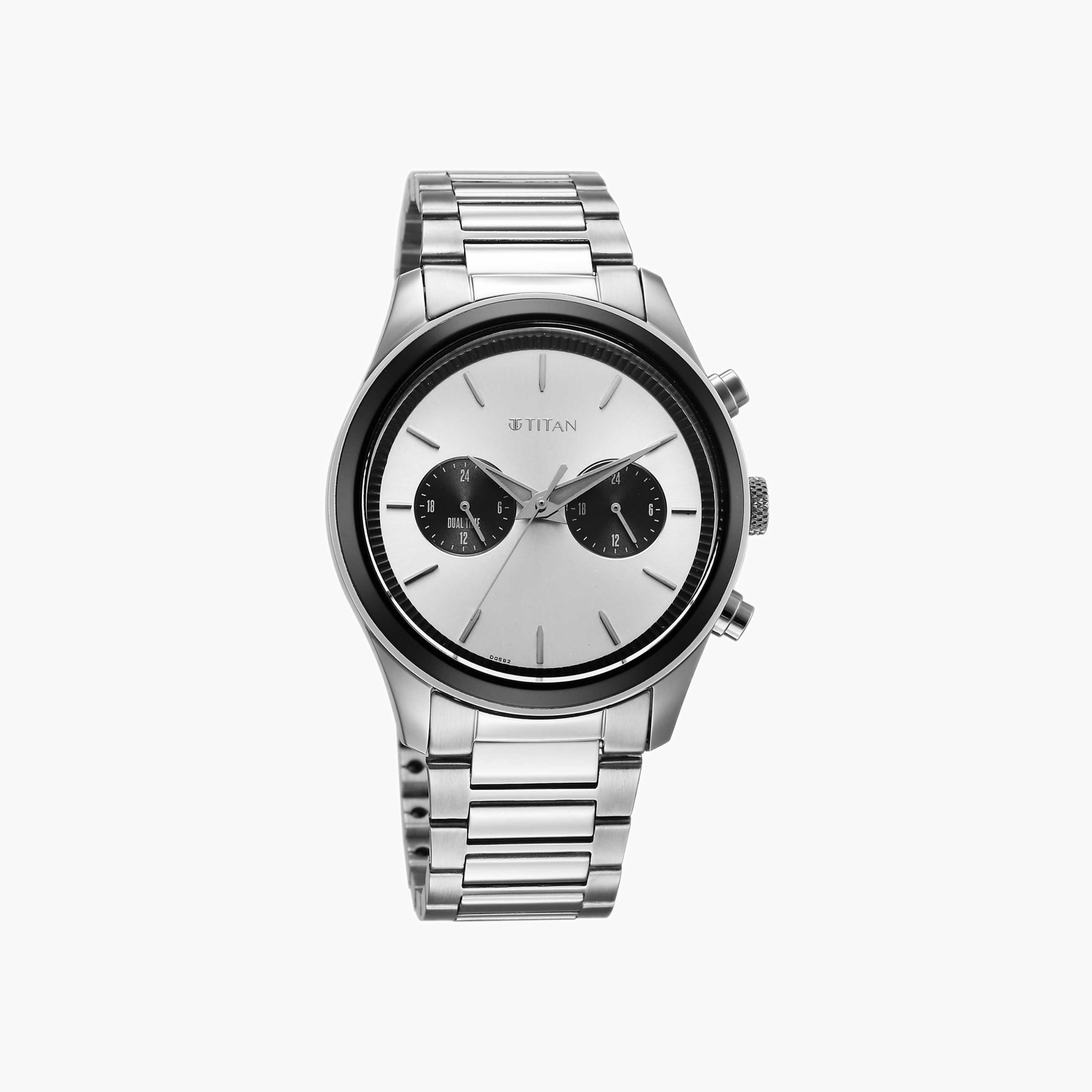 Titan Men's Stainless Steel Chronograph Watch-men-watchesandjewellery-watches-image-3