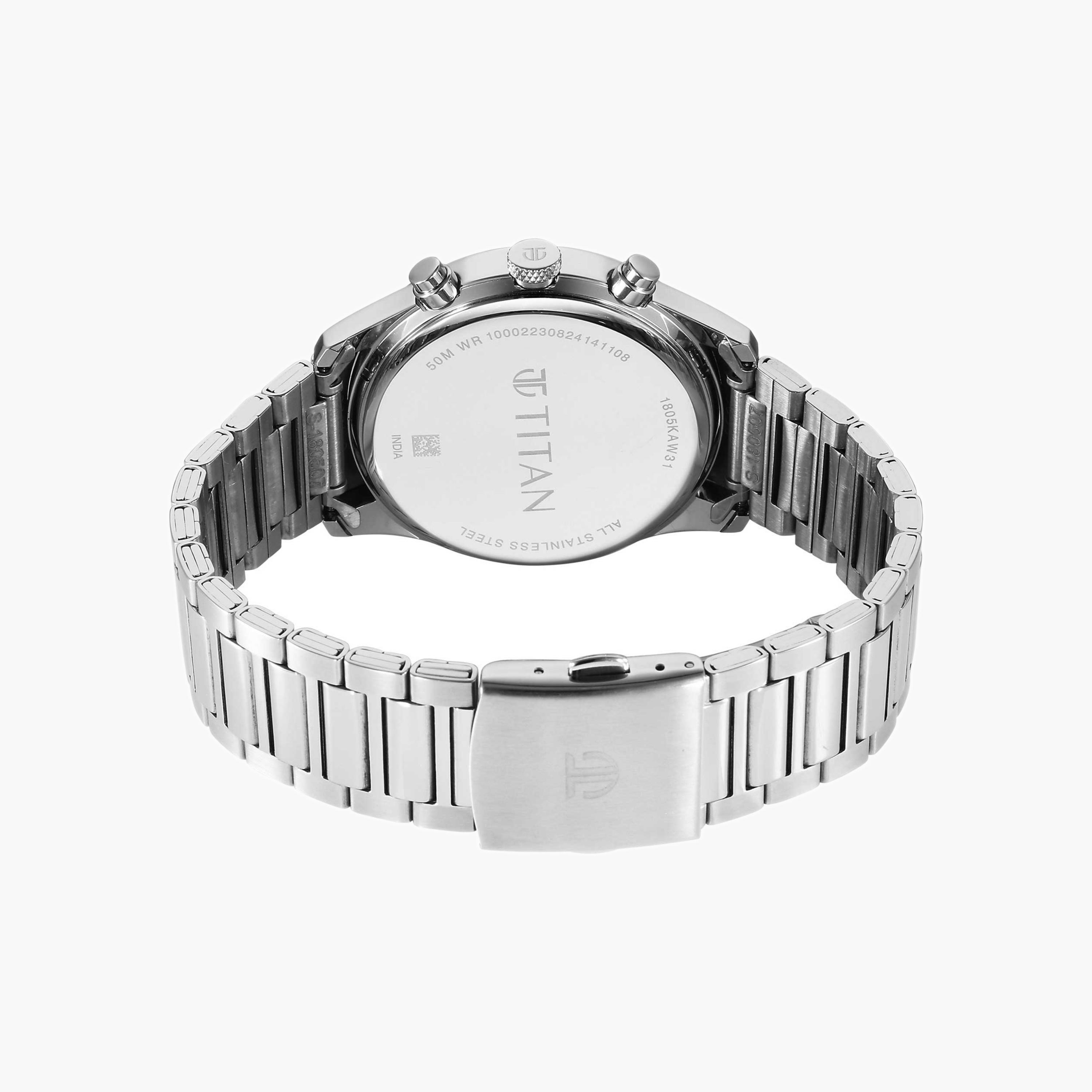 Titan Stainless Steel Chronograph Watch-men-watchesandjewellery-watches-image-3