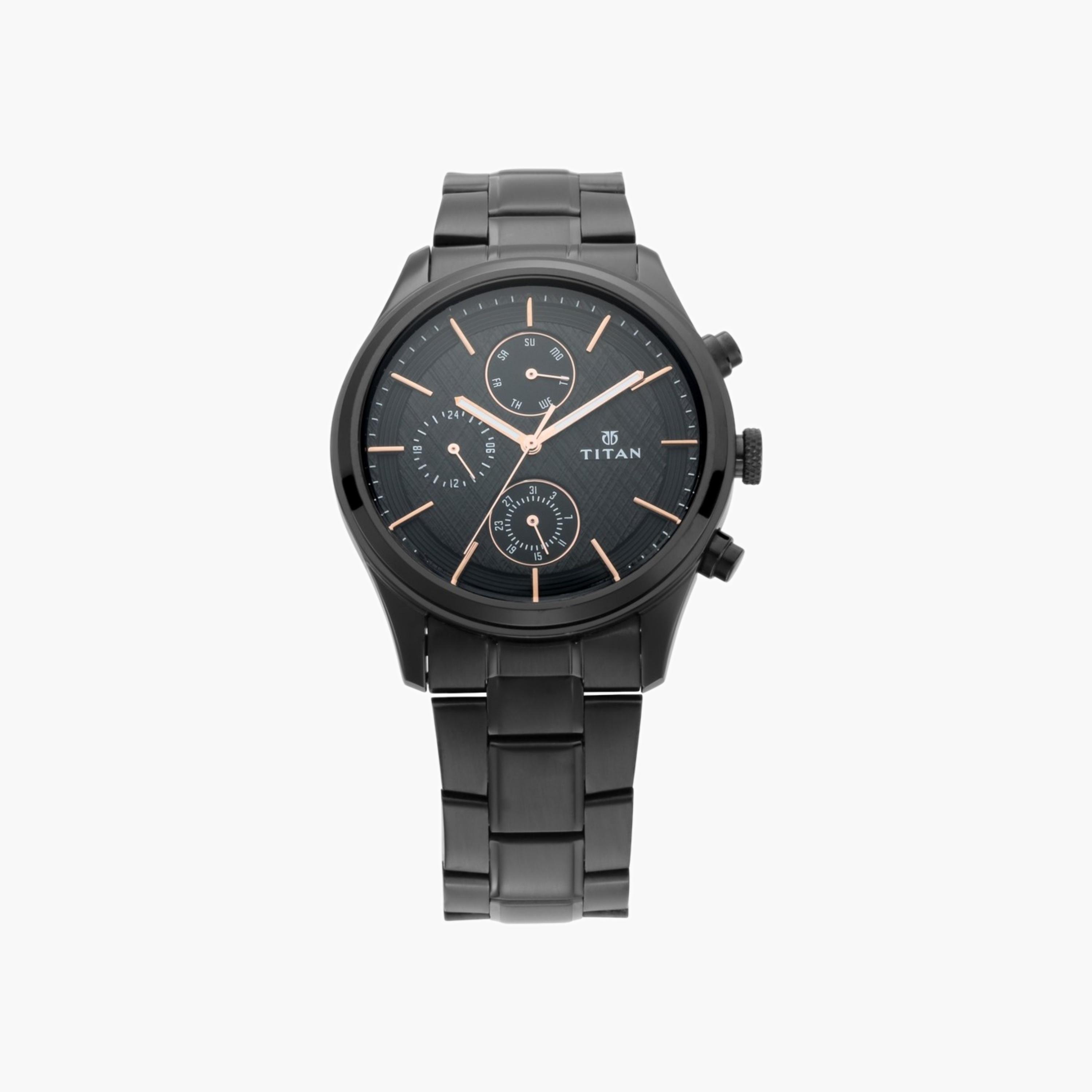 Titan Chronograph Men's Metal Watch-men-watchesandjewellery-watches-image-1