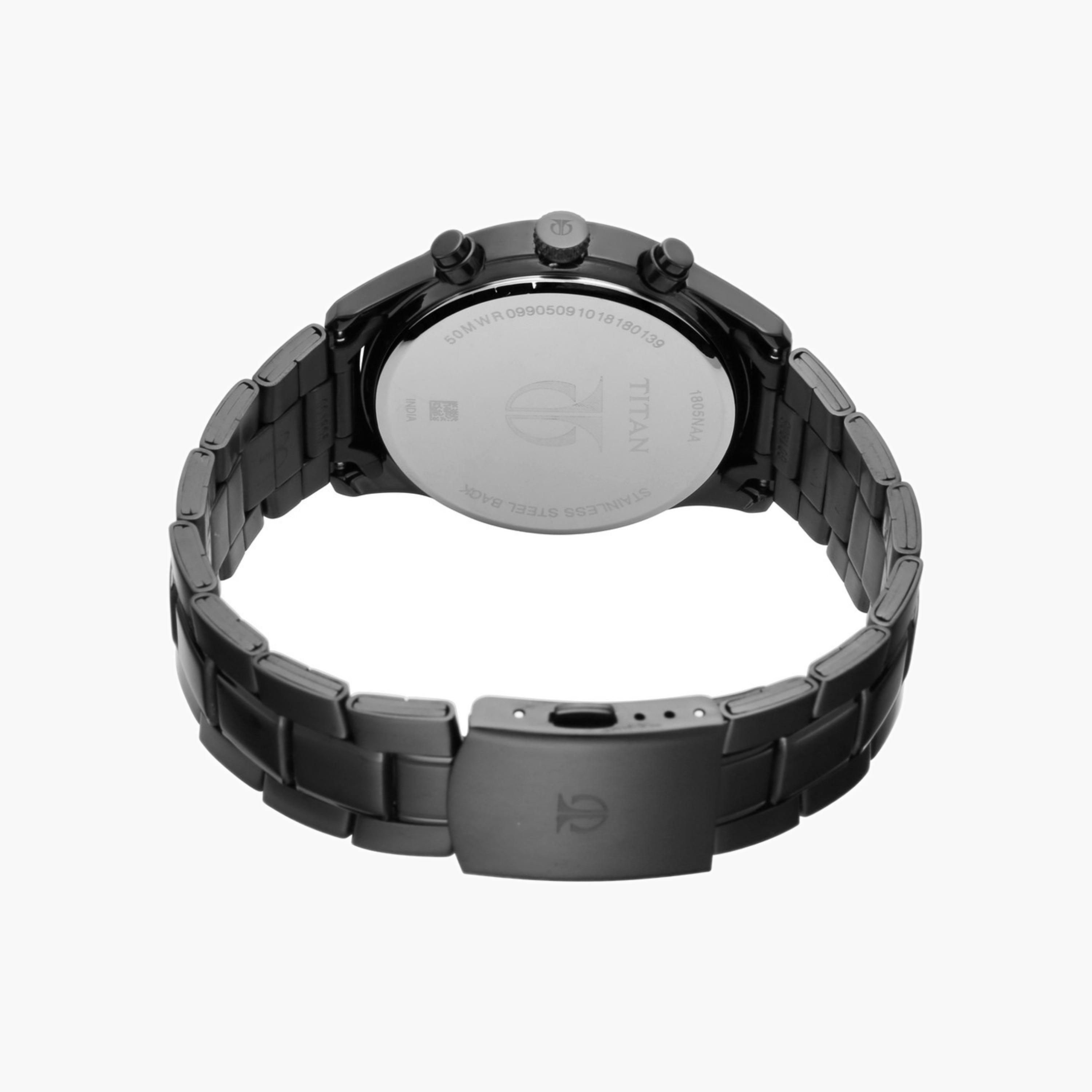 Titan Chronograph Men's Metal Watch-men-watchesandjewellery-watches-image-2