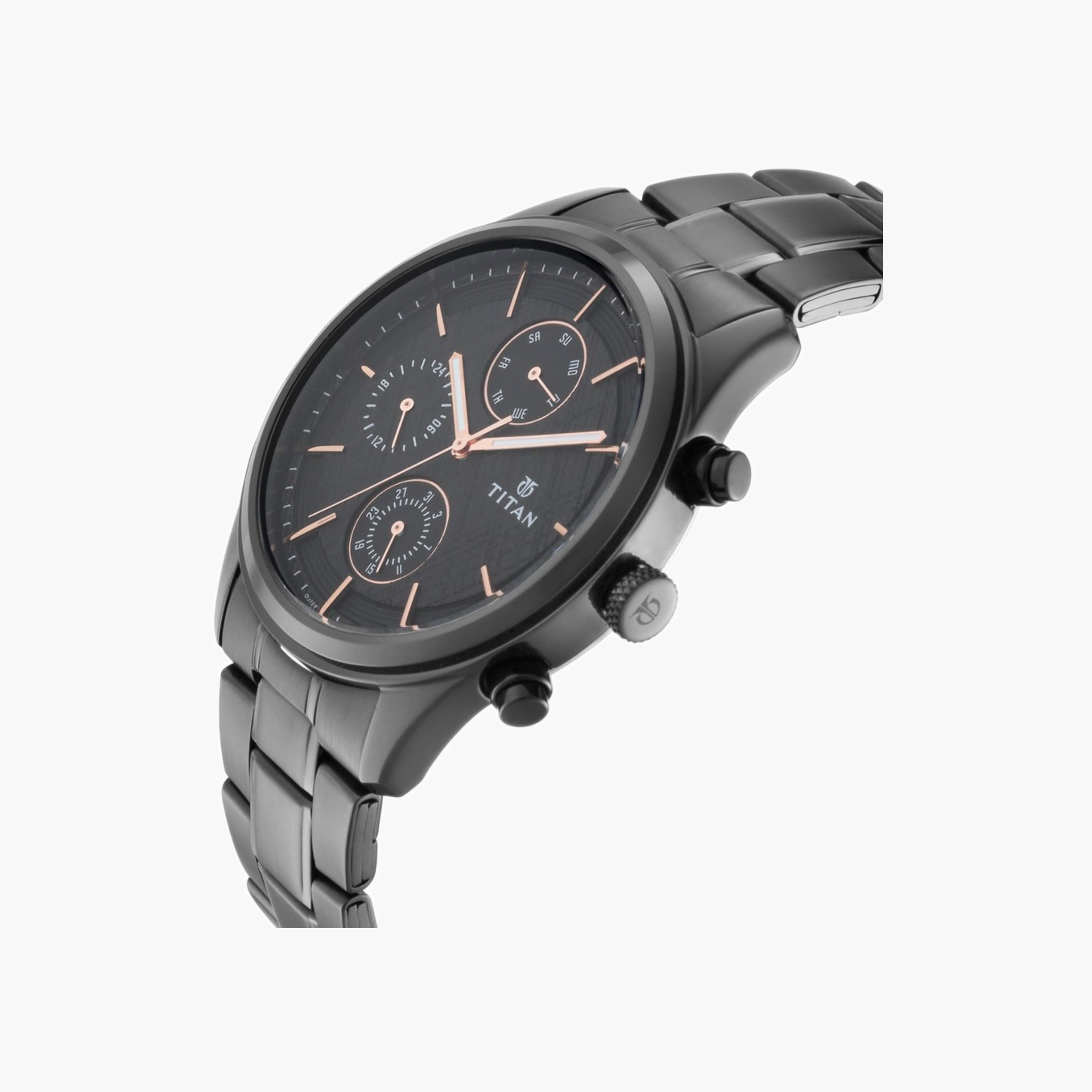 Titan Chronograph Men's Metal Watch-men-watchesandjewellery-watches-image-3