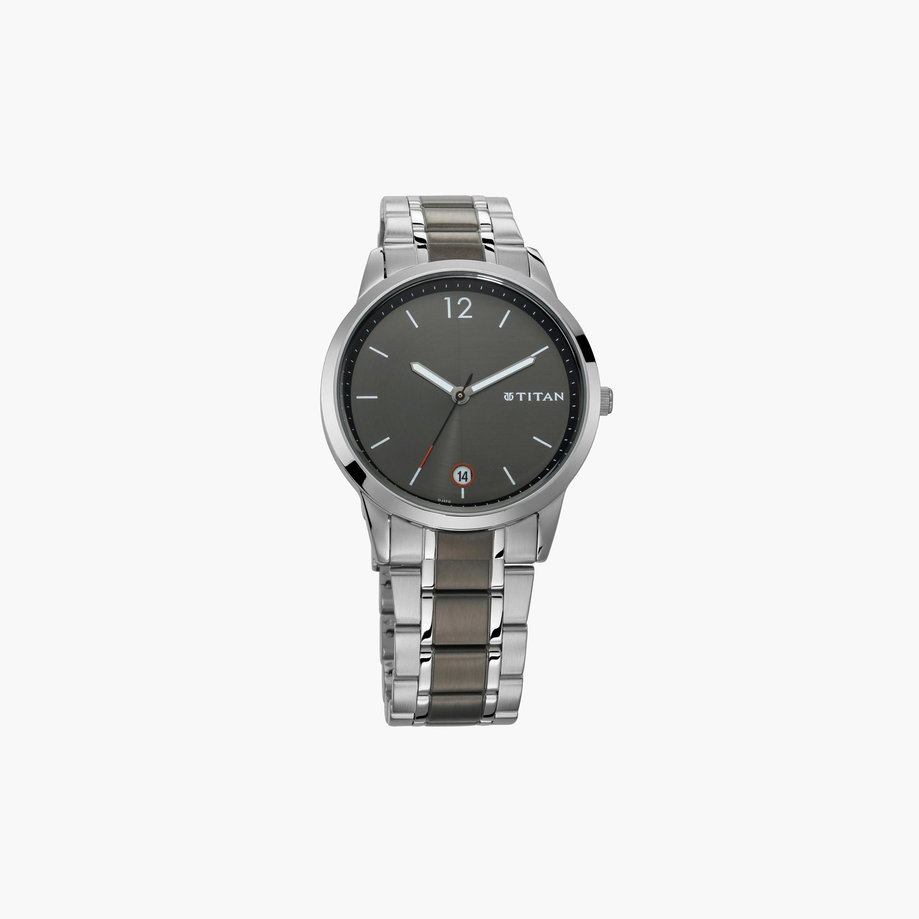 ساعة يد رجالية بعقارب مع تاريخ-men-watchesandjewellery-watches-image-1