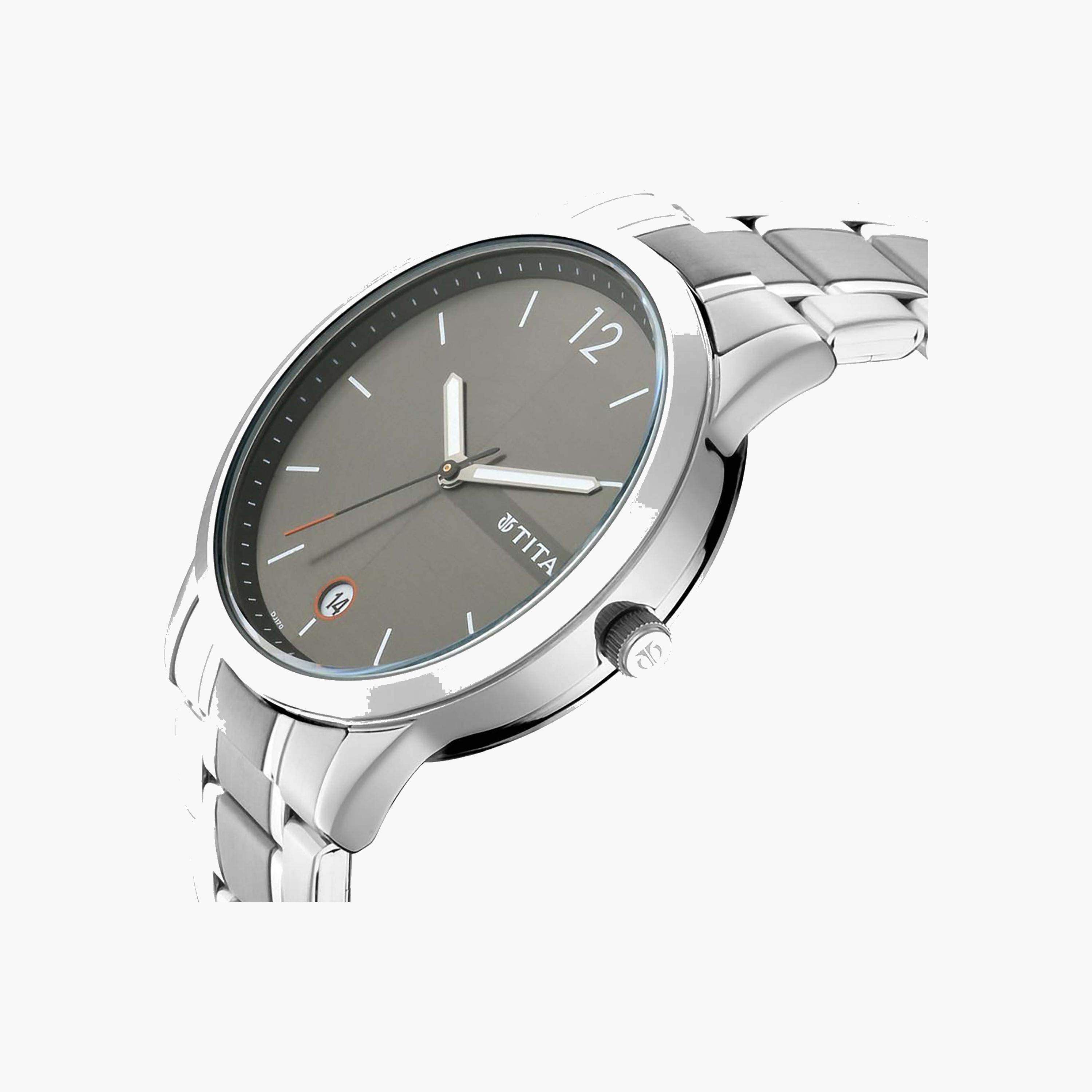 ساعة يد رجالية بعقارب مع تاريخ-men-watchesandjewellery-watches-image-4