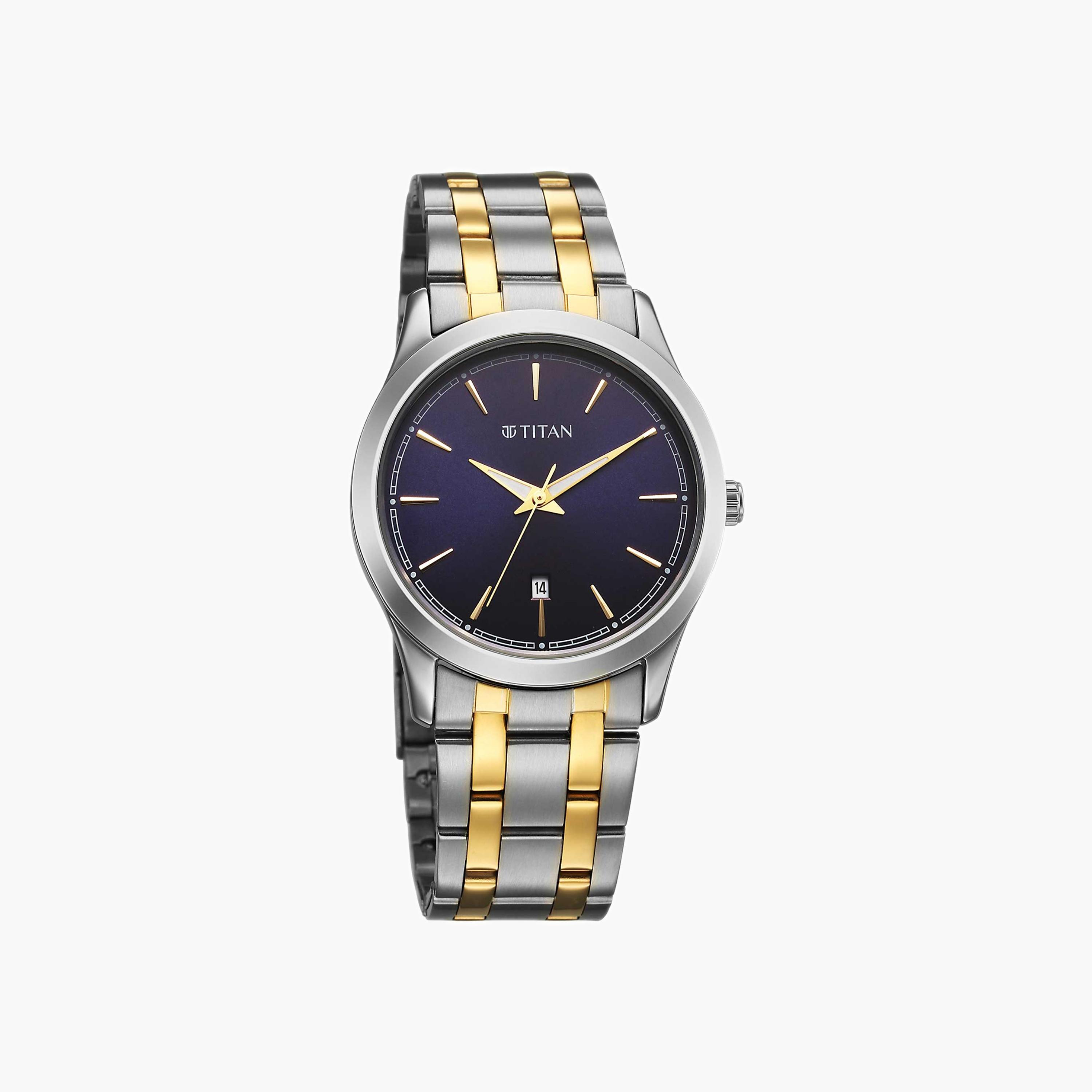 ساعة تيتان بعقارب وسوار معدني للرجال-men-watchesandjewellery-watches-image-5