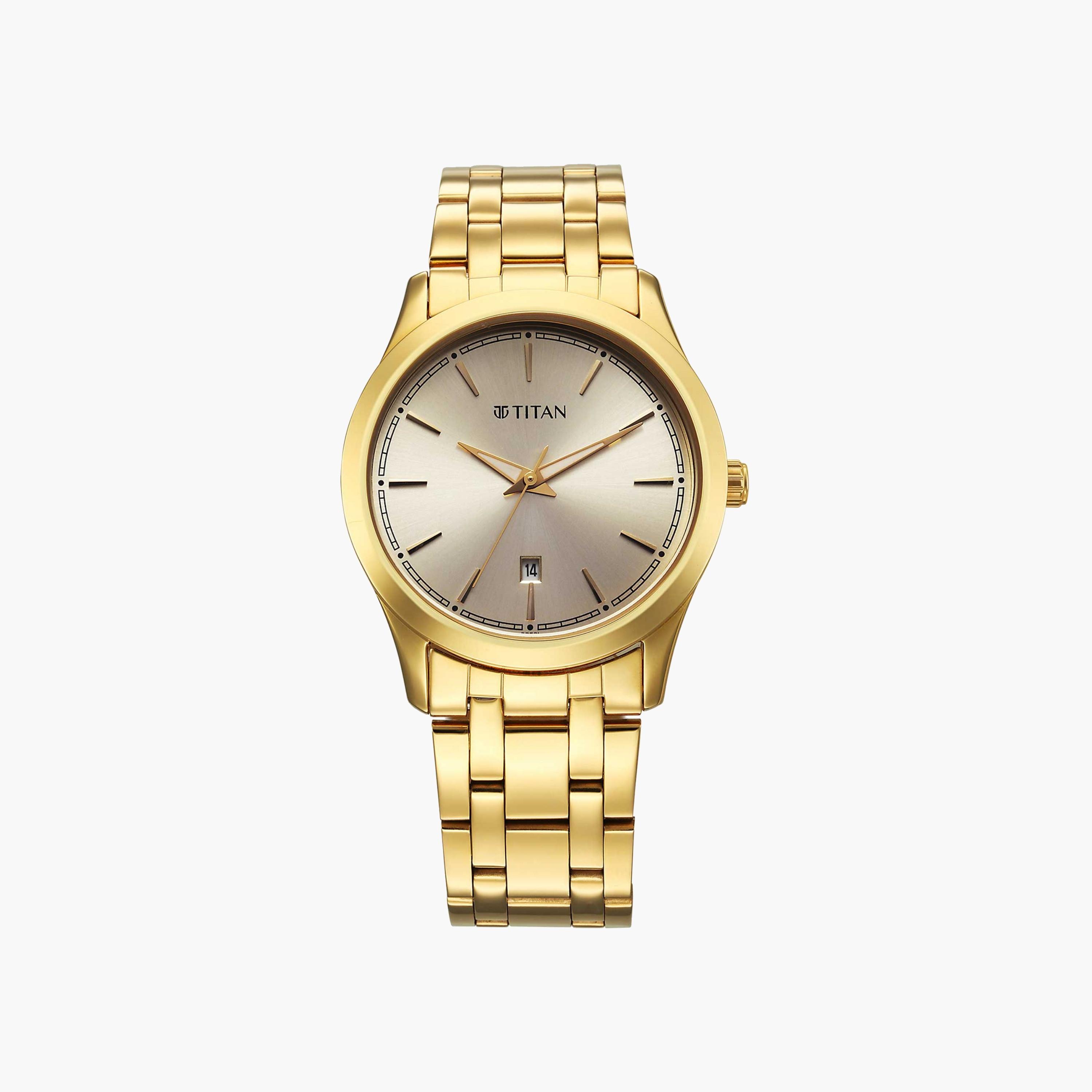 ساعة يد ذهبية من الستانلس ستيل-men-watchesandjewellery-watches-image-3