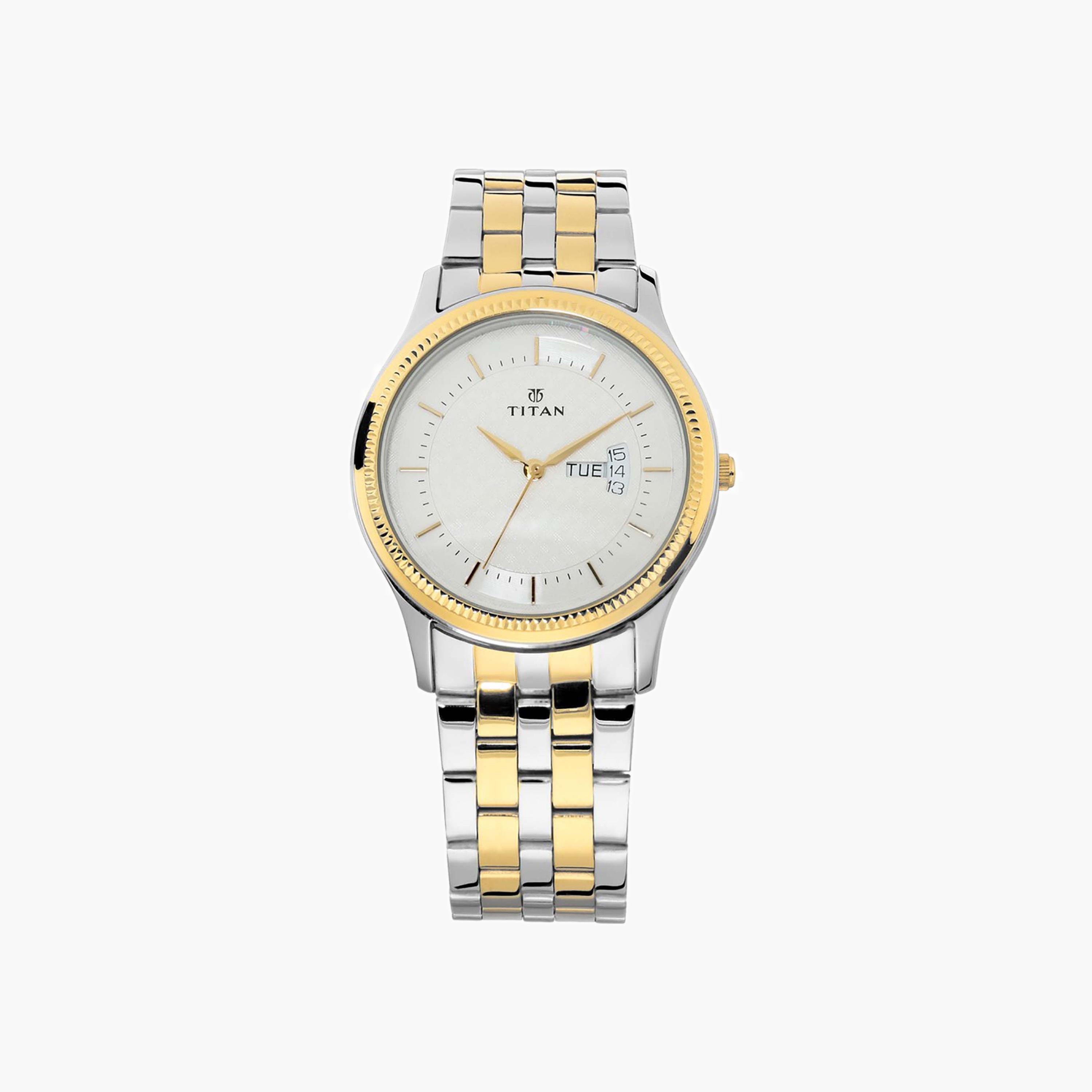 Titan Two-Tone Metal Men's Analogue Watch-men-watchesandjewellery-watches-image-1
